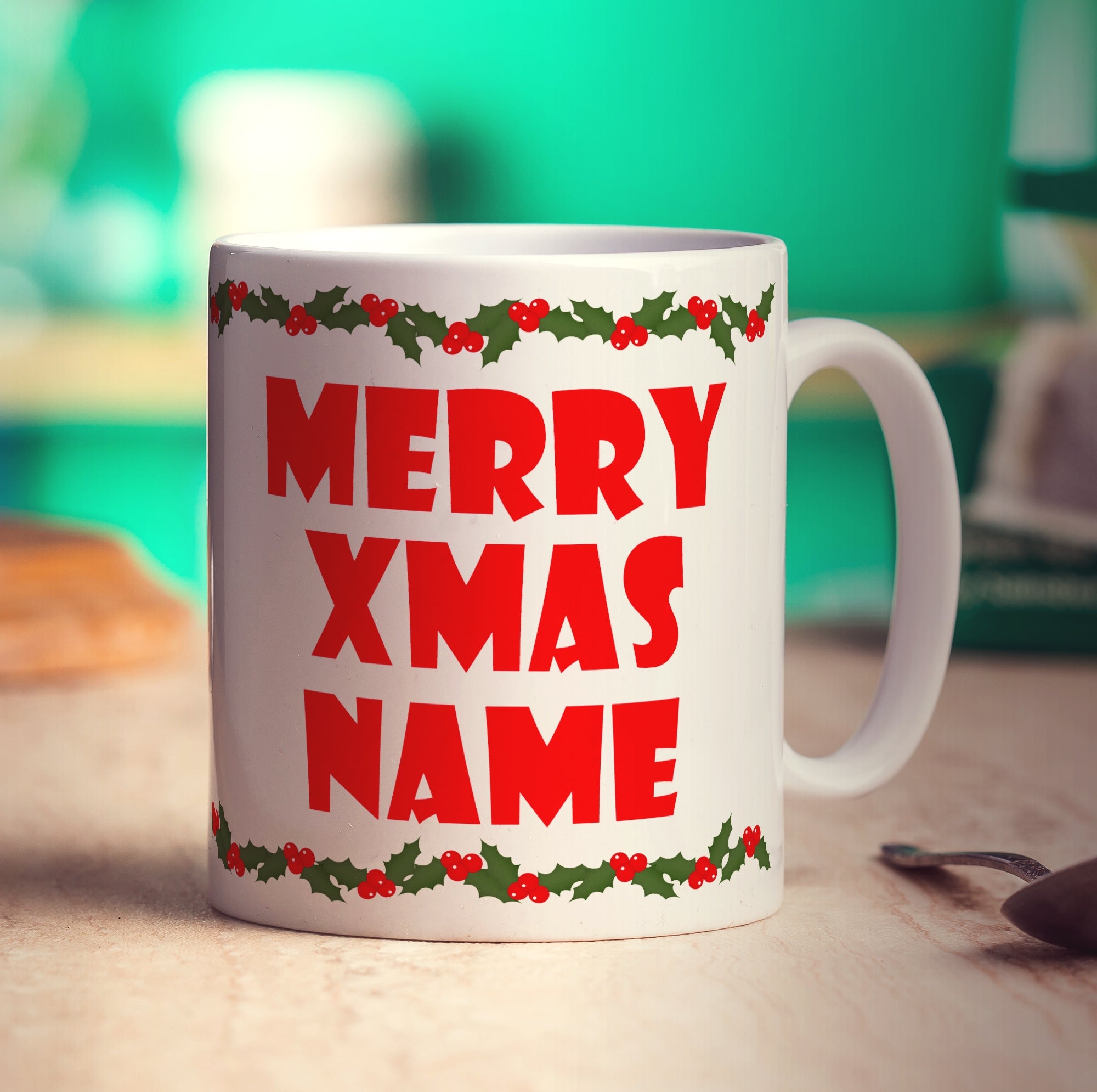 Merry Xmas Name Mug