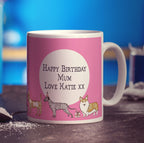 Birthday Dog Mug by Hannah Mansfield - Standard 330ml (11oz) / White