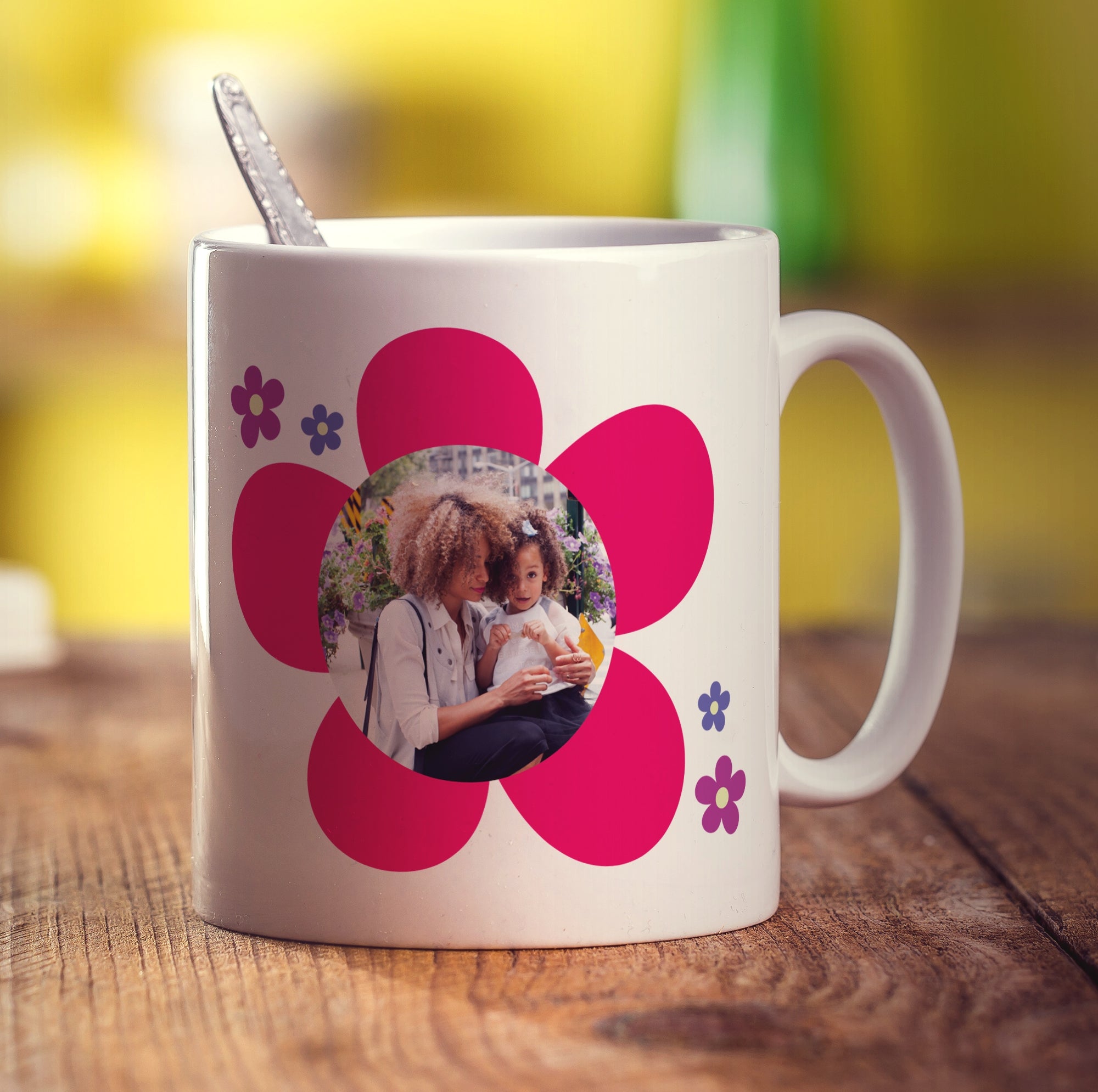 Flower Mummy Photo Mug