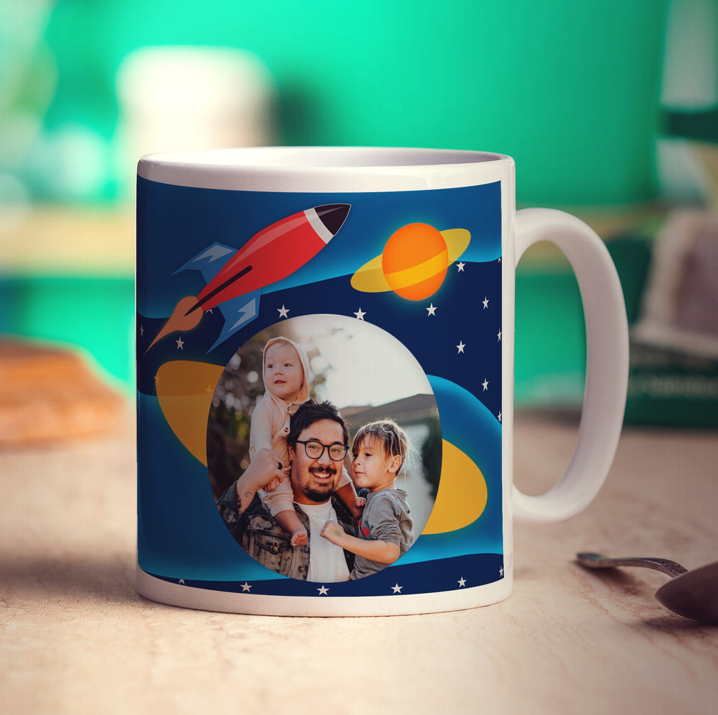 Rocket Photo Mug