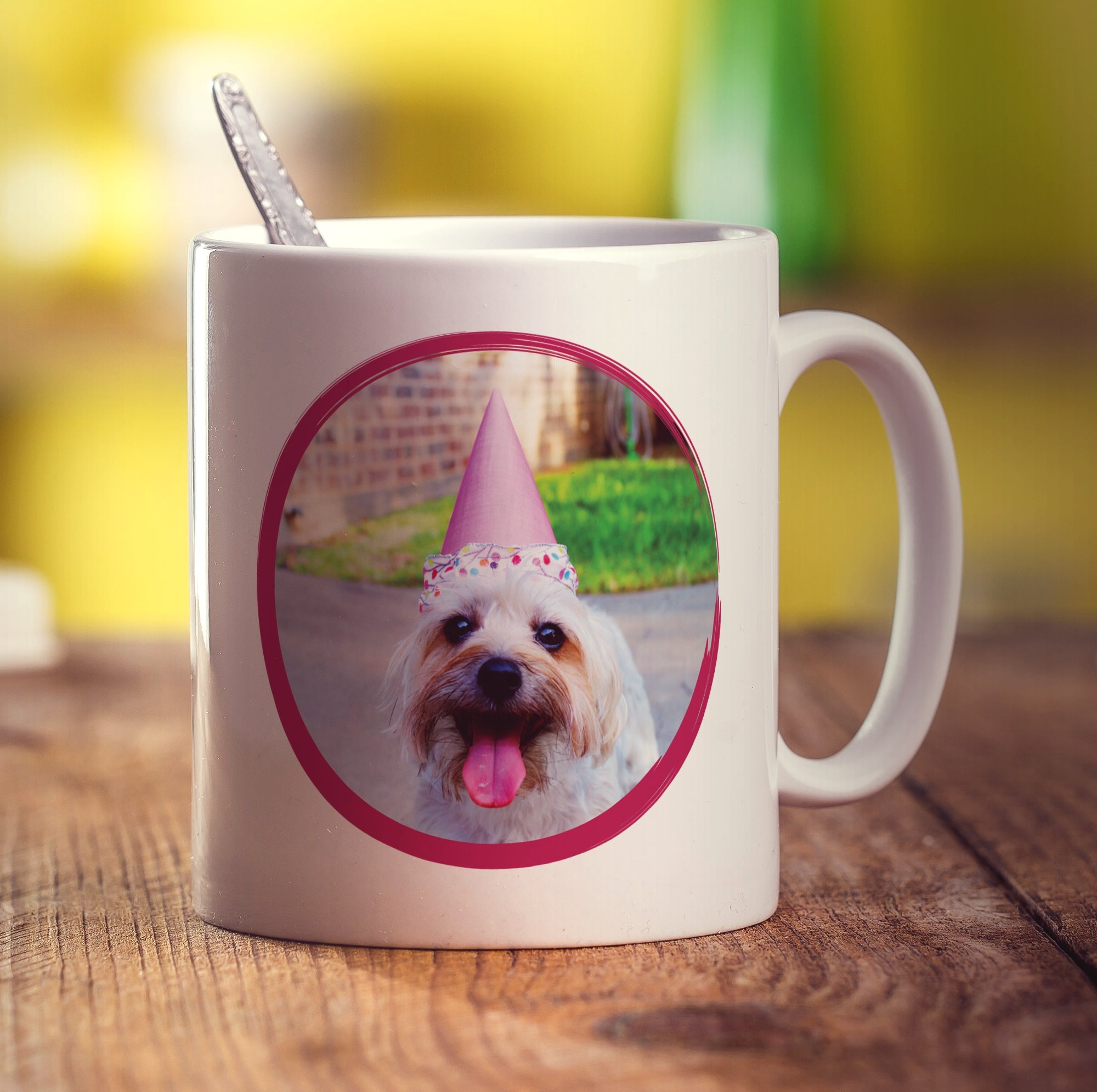 Happy Birthday Photo Mug