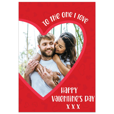 Heart Photo Valentine's Day Card