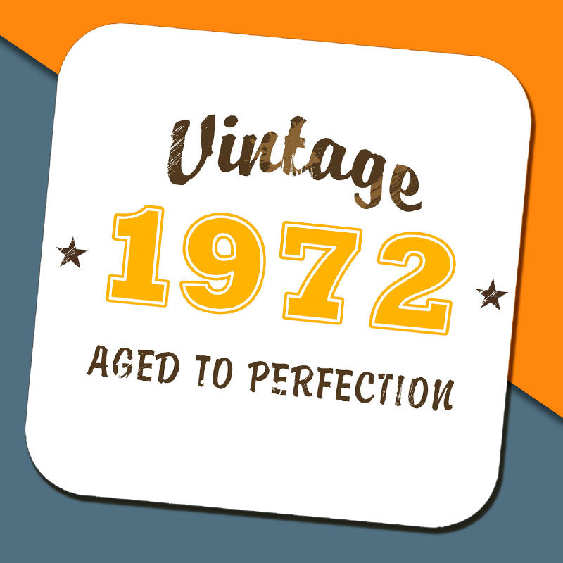 Vintage Year Coaster