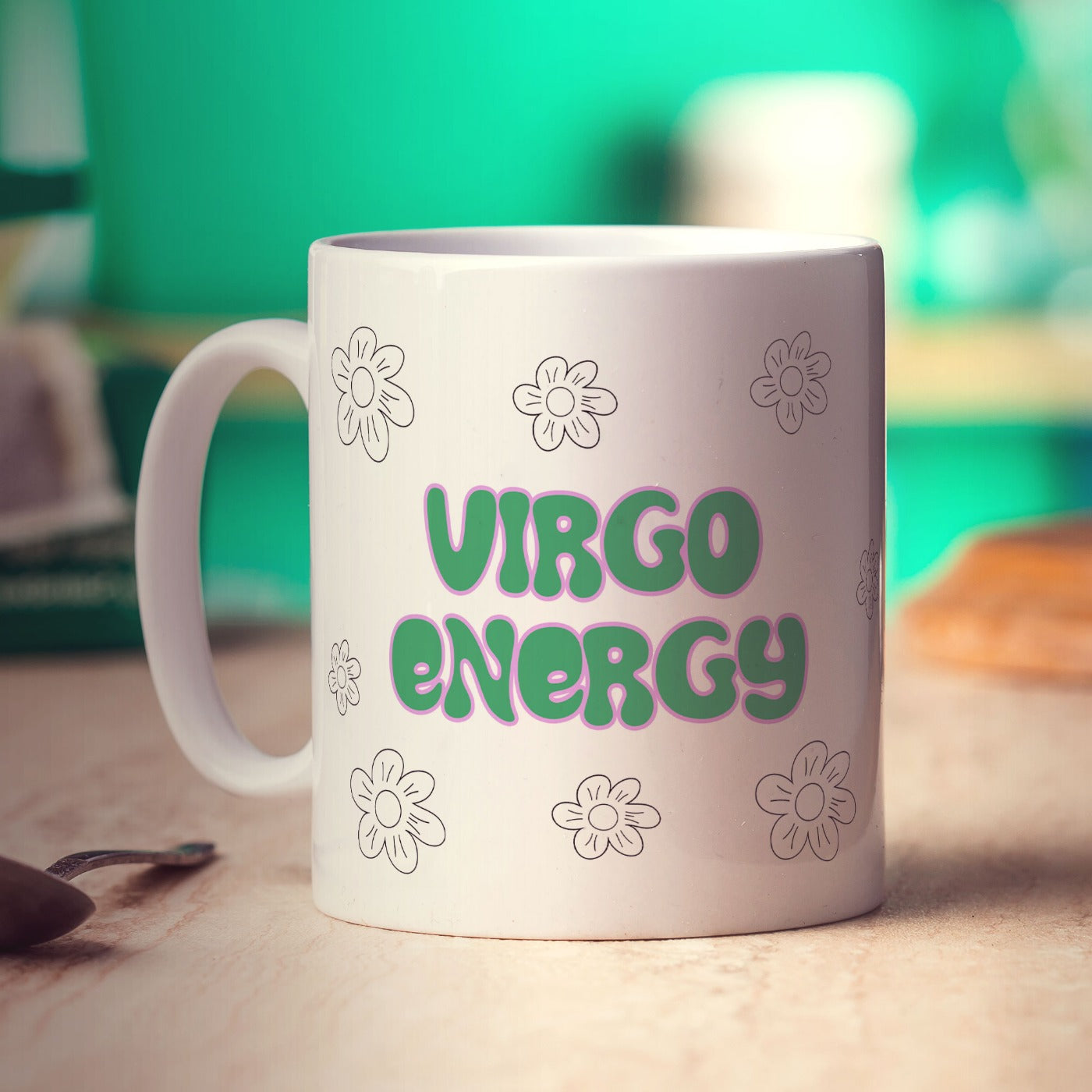 Virgo Energy Star Sign Mug