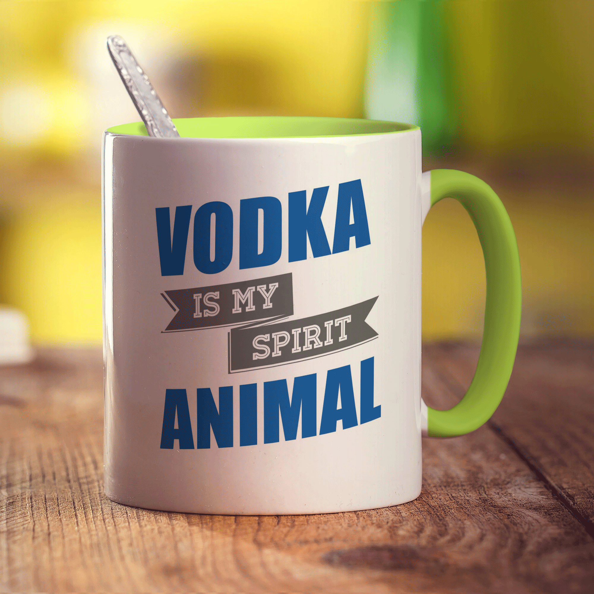 Vodka is My Spirit Animal Mug