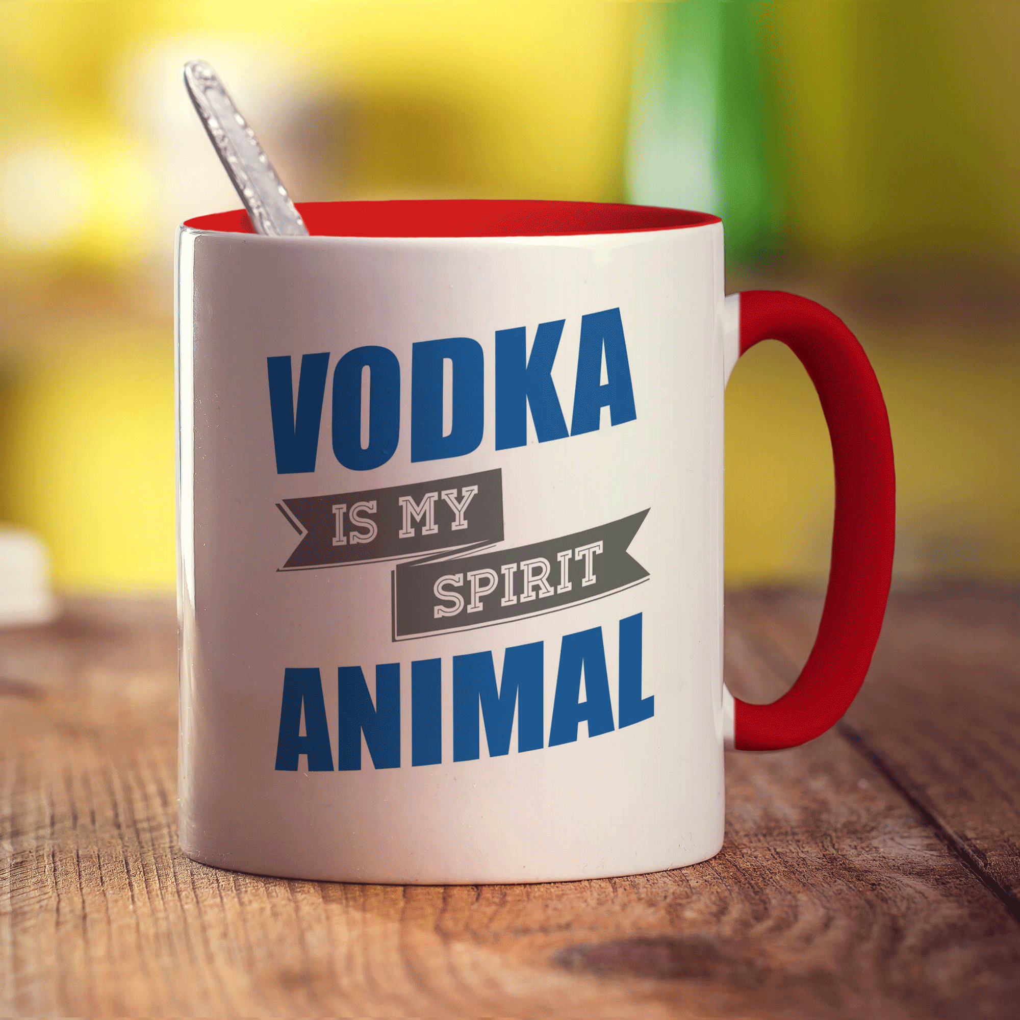 Vodka is My Spirit Animal Mug
