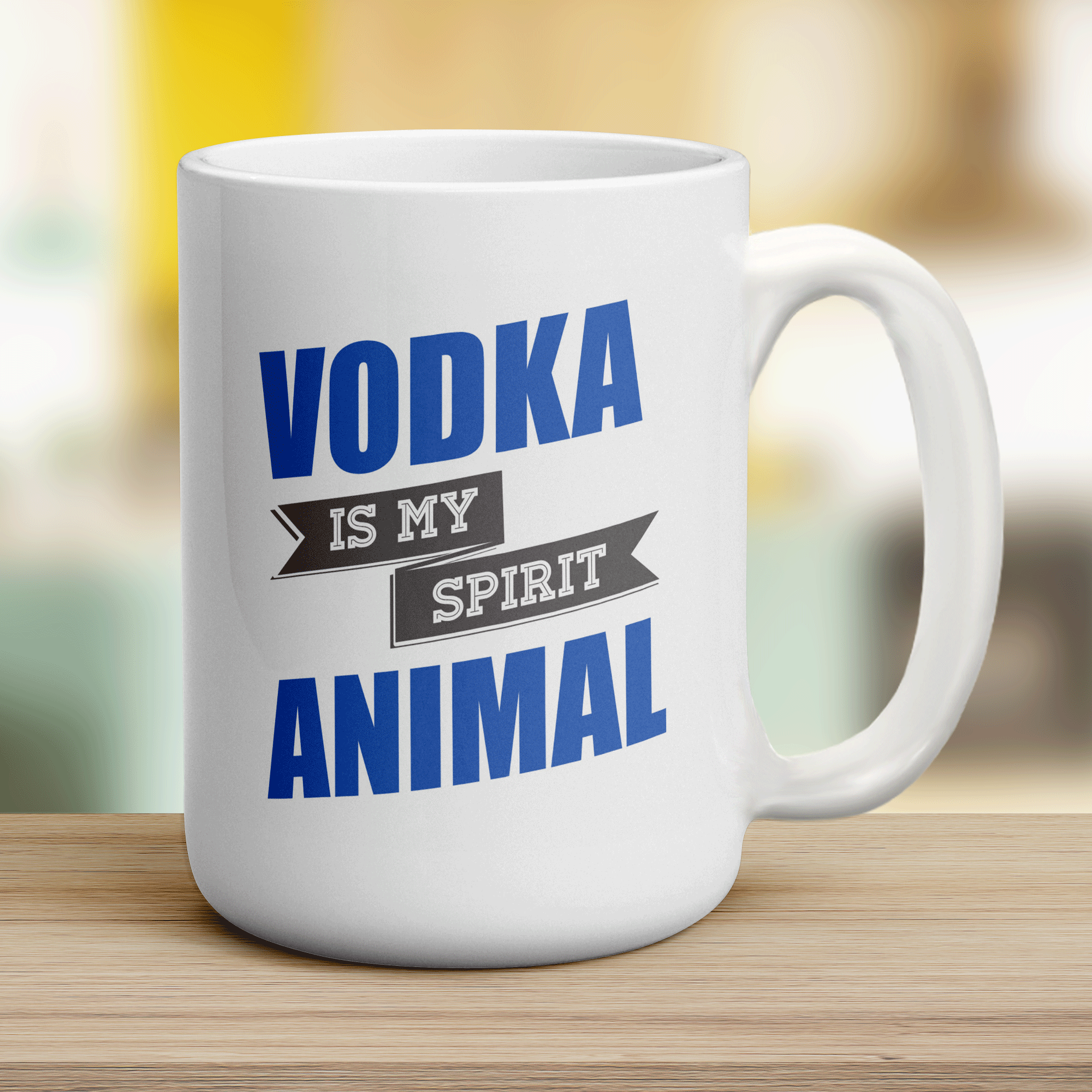 Vodka is My Spirit Animal Mug