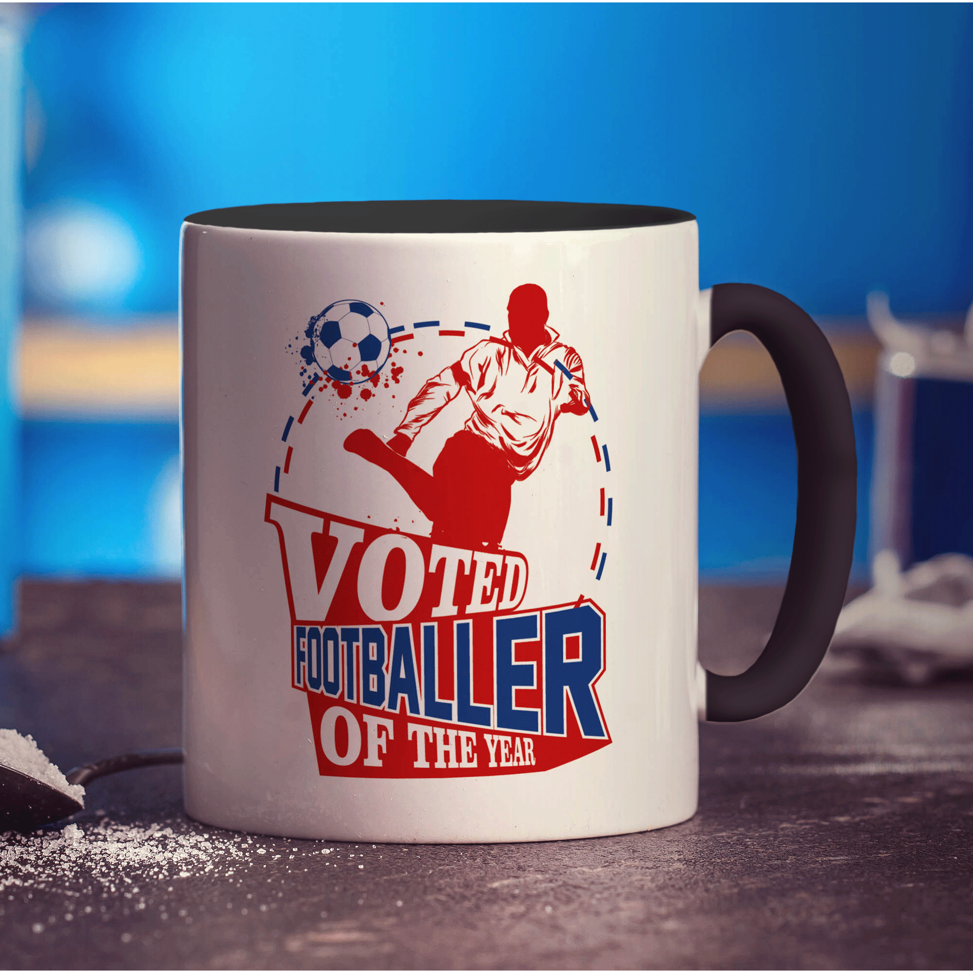 Voted Footballer of the Year Mug