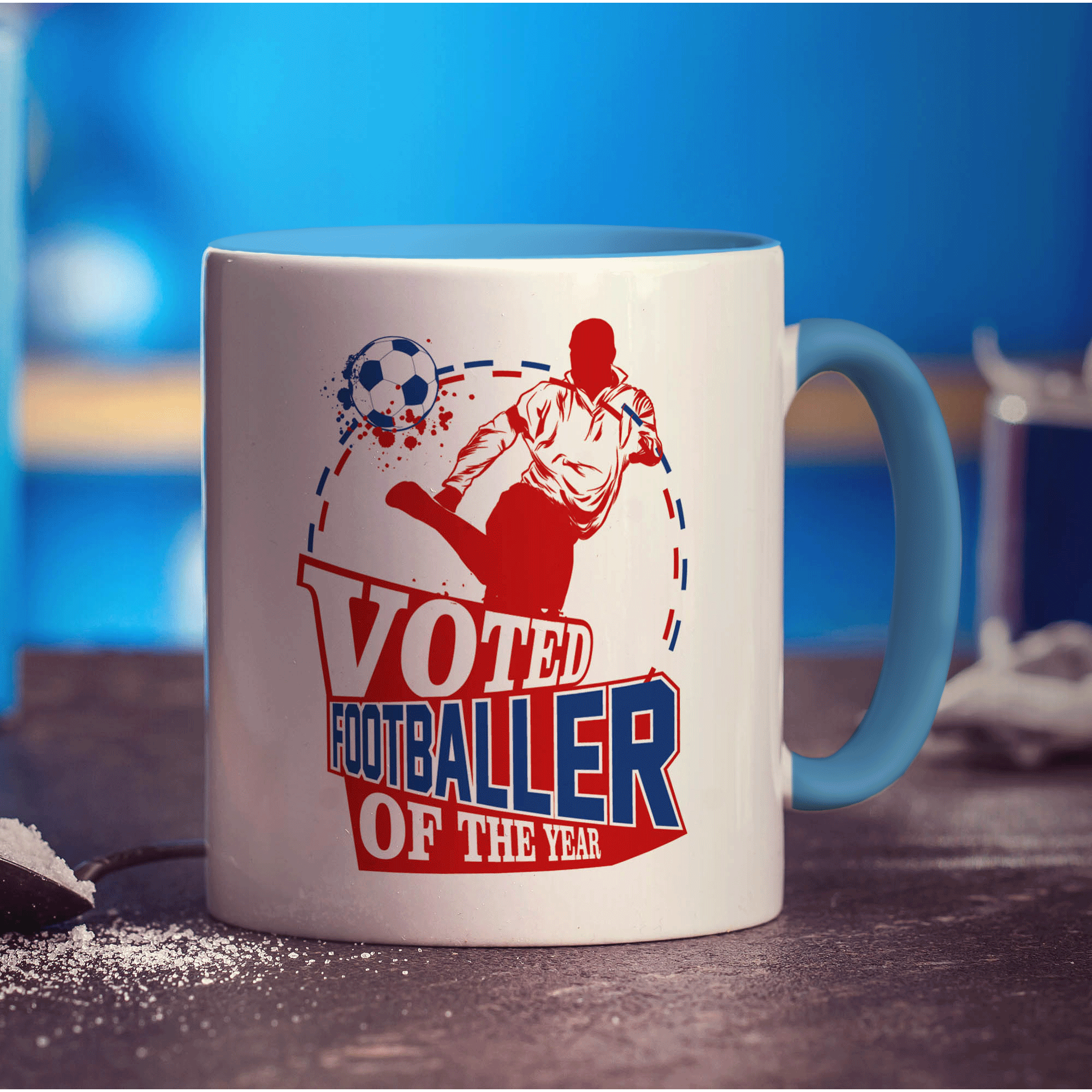 Voted Footballer of the Year Mug