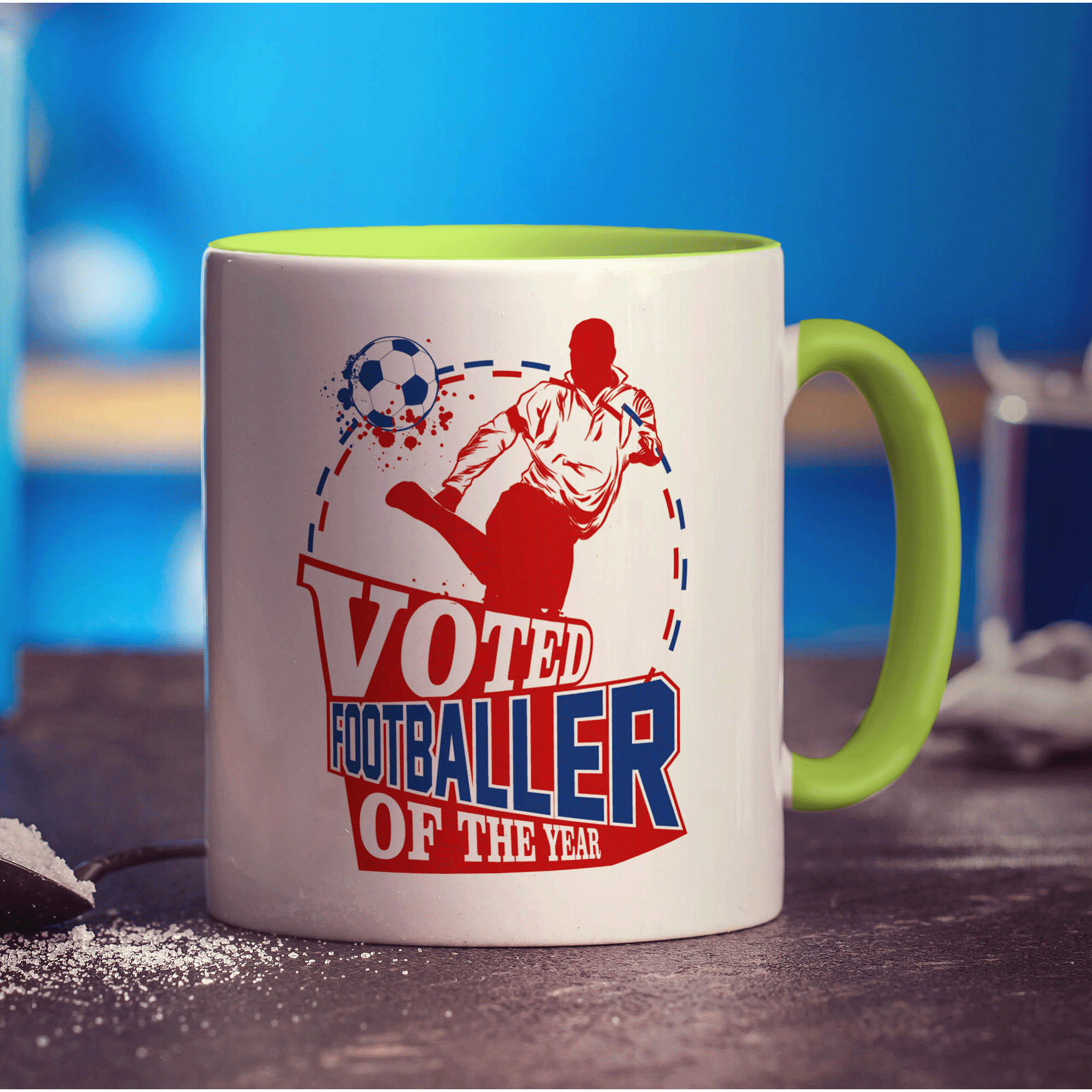 Voted Footballer of the Year Mug
