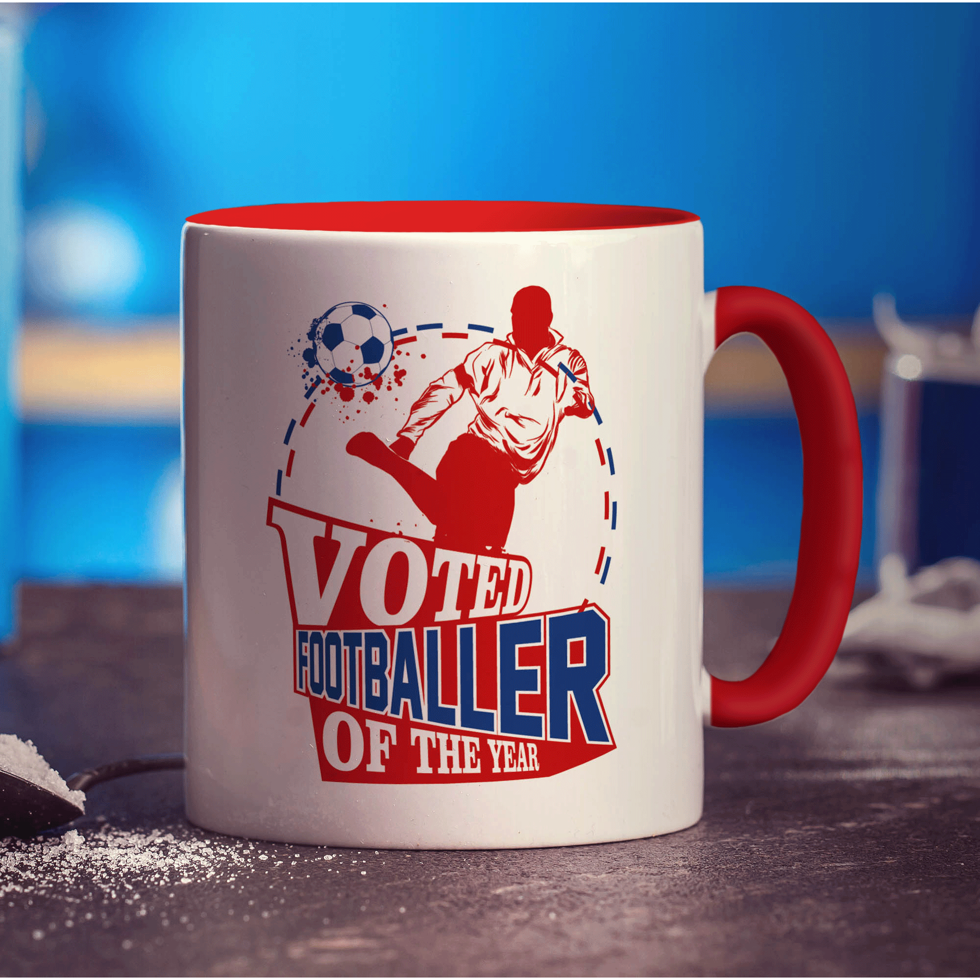 Voted Footballer of the Year Mug