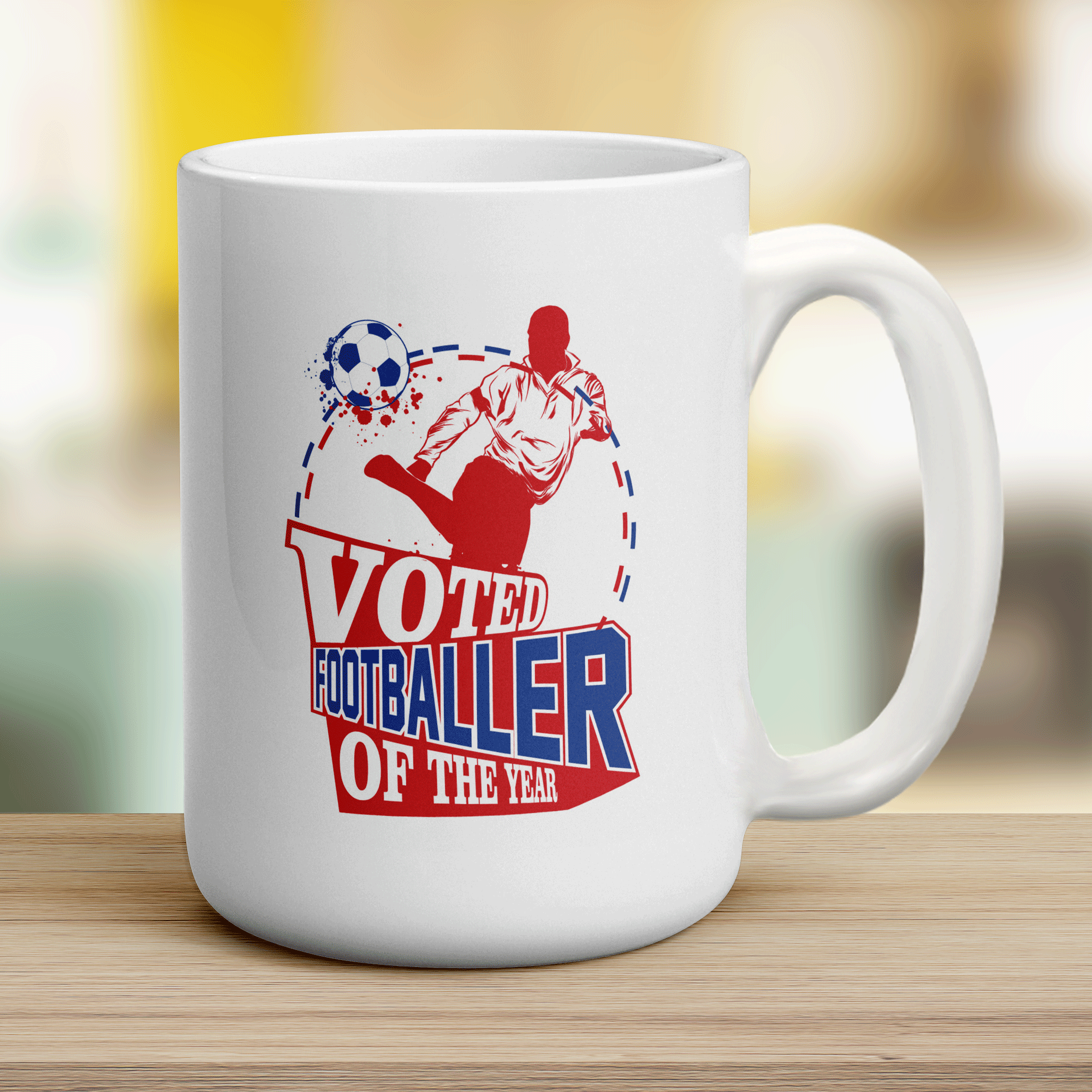 Voted Footballer of the Year Mug