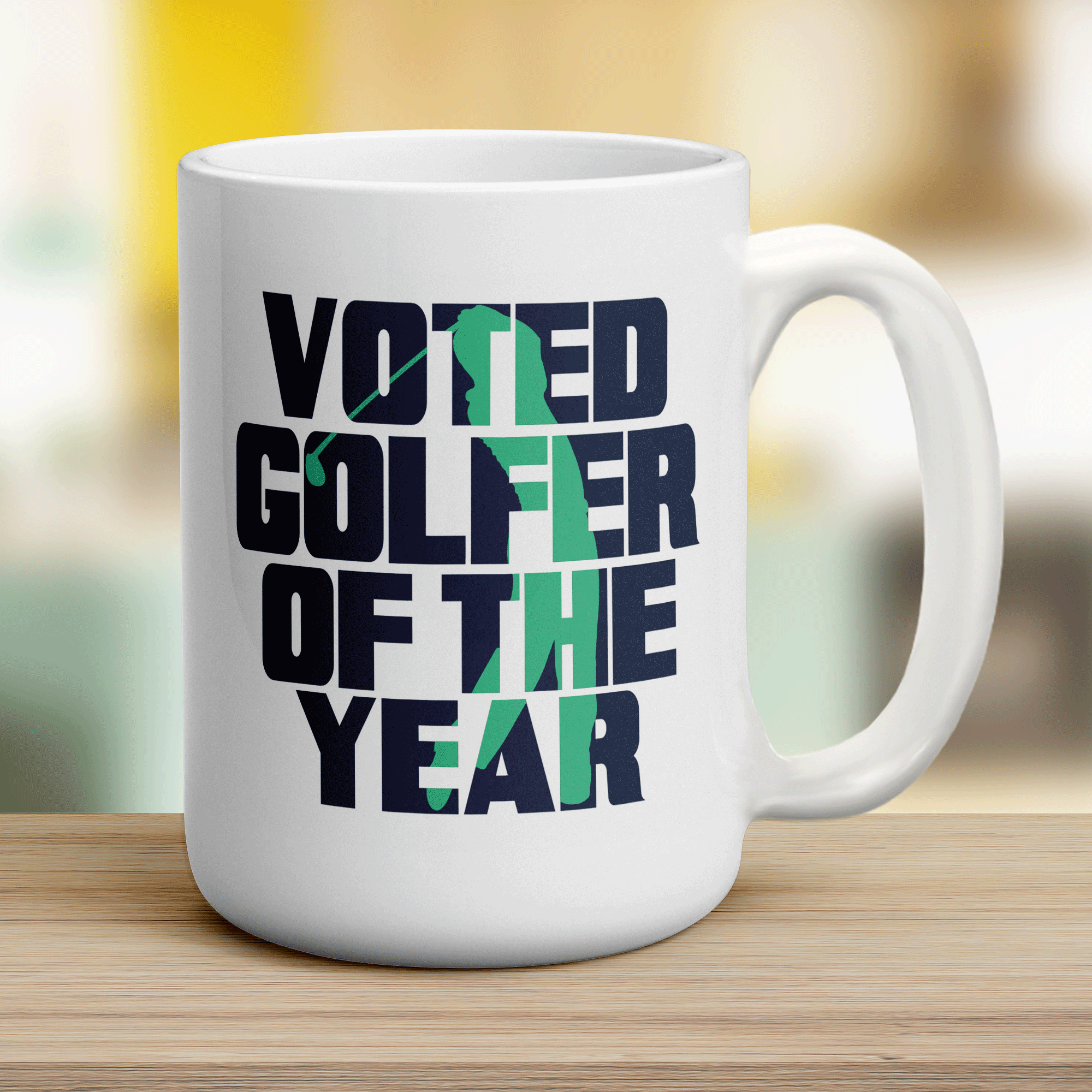Voted Golfer of the Year Mug