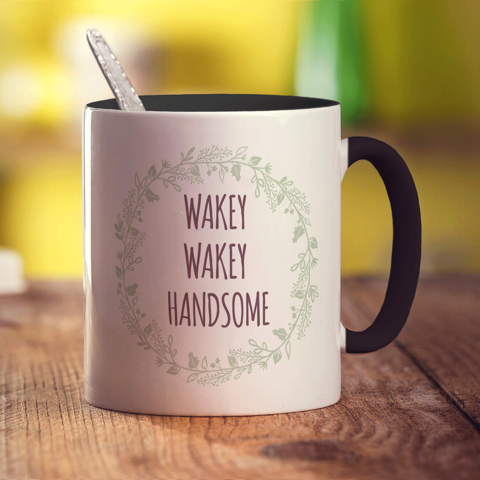 Wakey Wakey Handsome Mug
