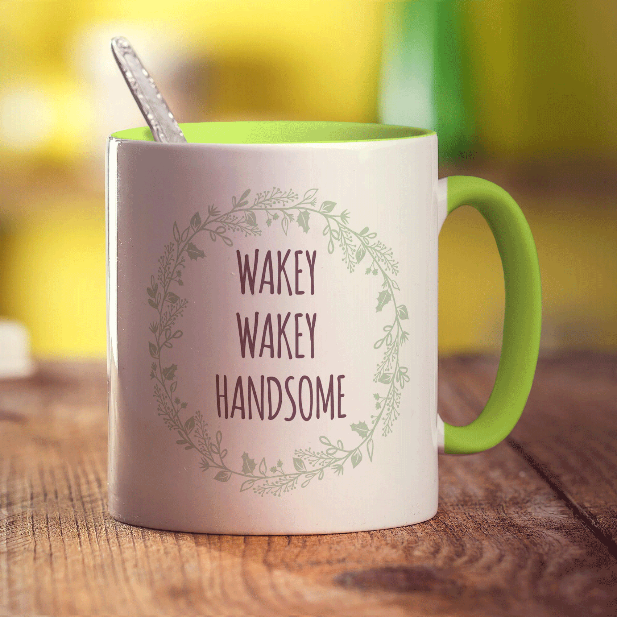 Wakey Wakey Handsome Mug