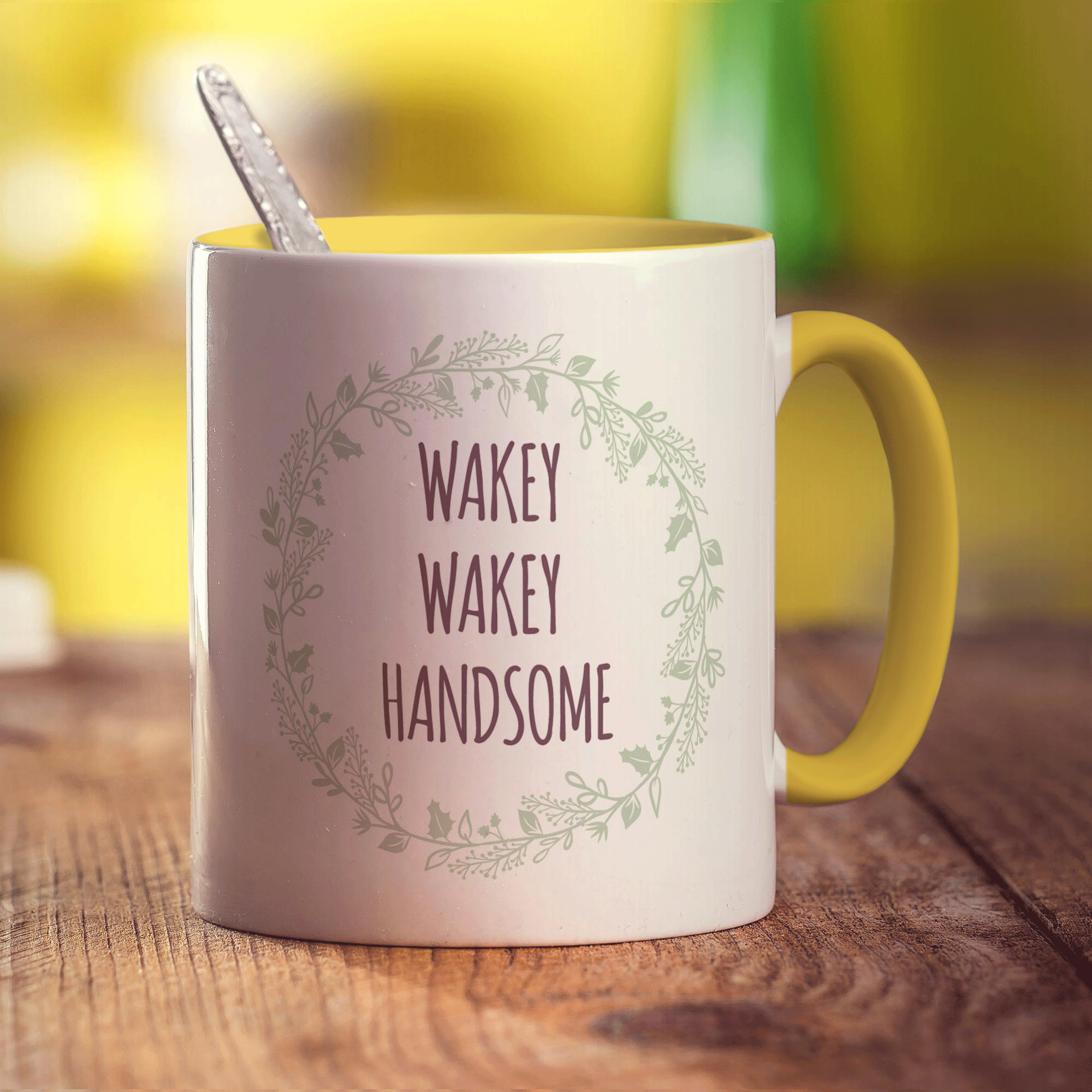 Wakey Wakey Handsome Mug