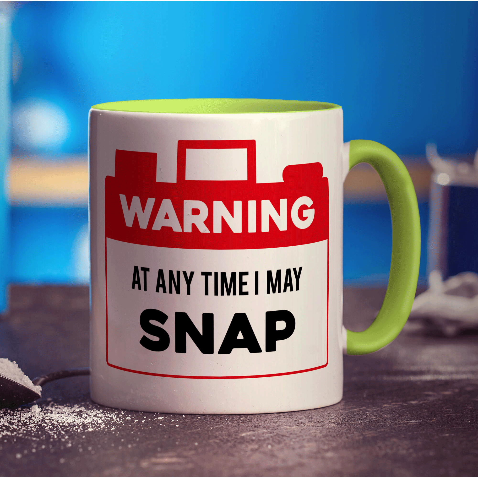 Warning At Any Time I May Snap Mug