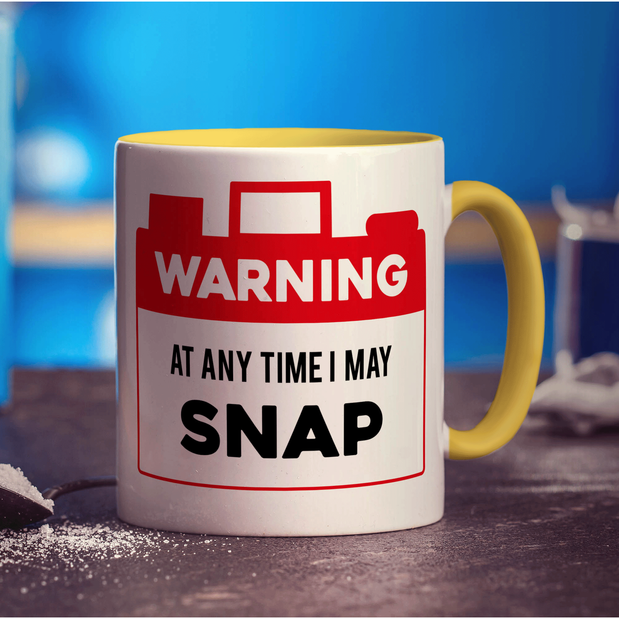 Warning At Any Time I May Snap Mug
