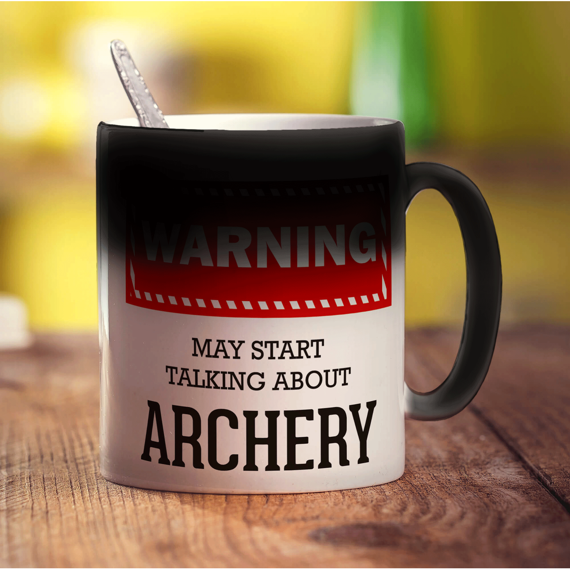 Warning! May Start Talking About Archery Mug