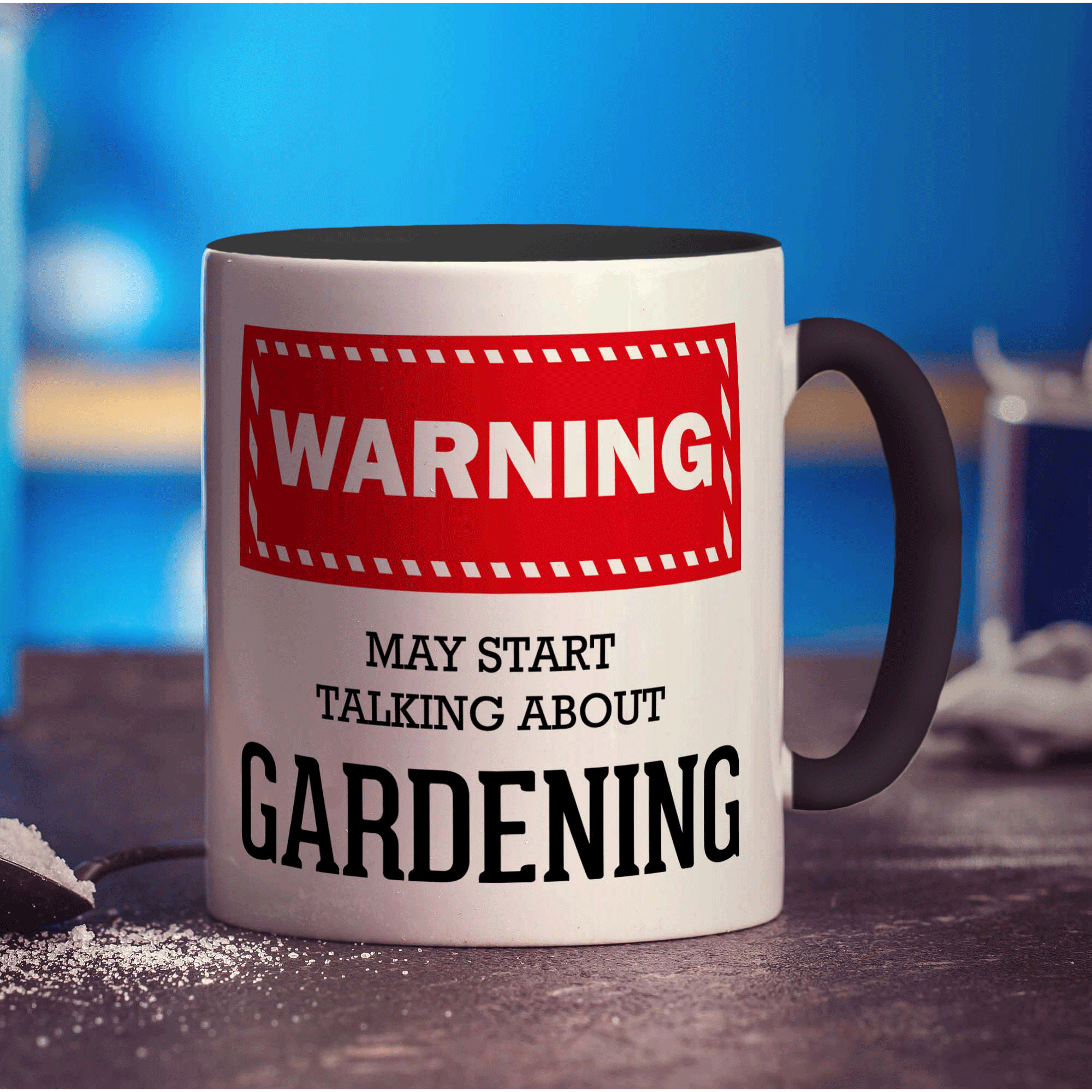 Warning! May Start Talking About Gardening Mug