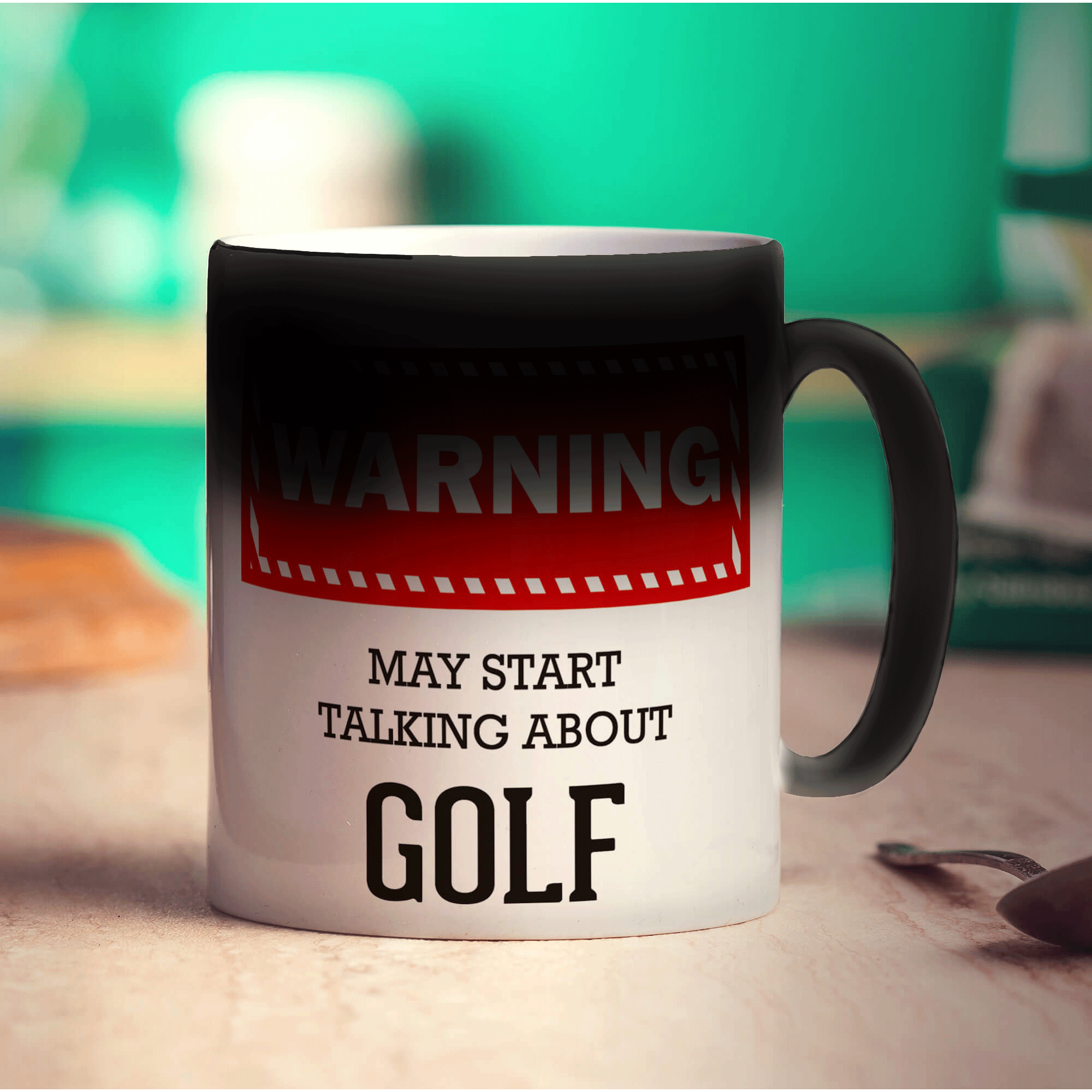 Warning! May Start Talking About Golf Mug
