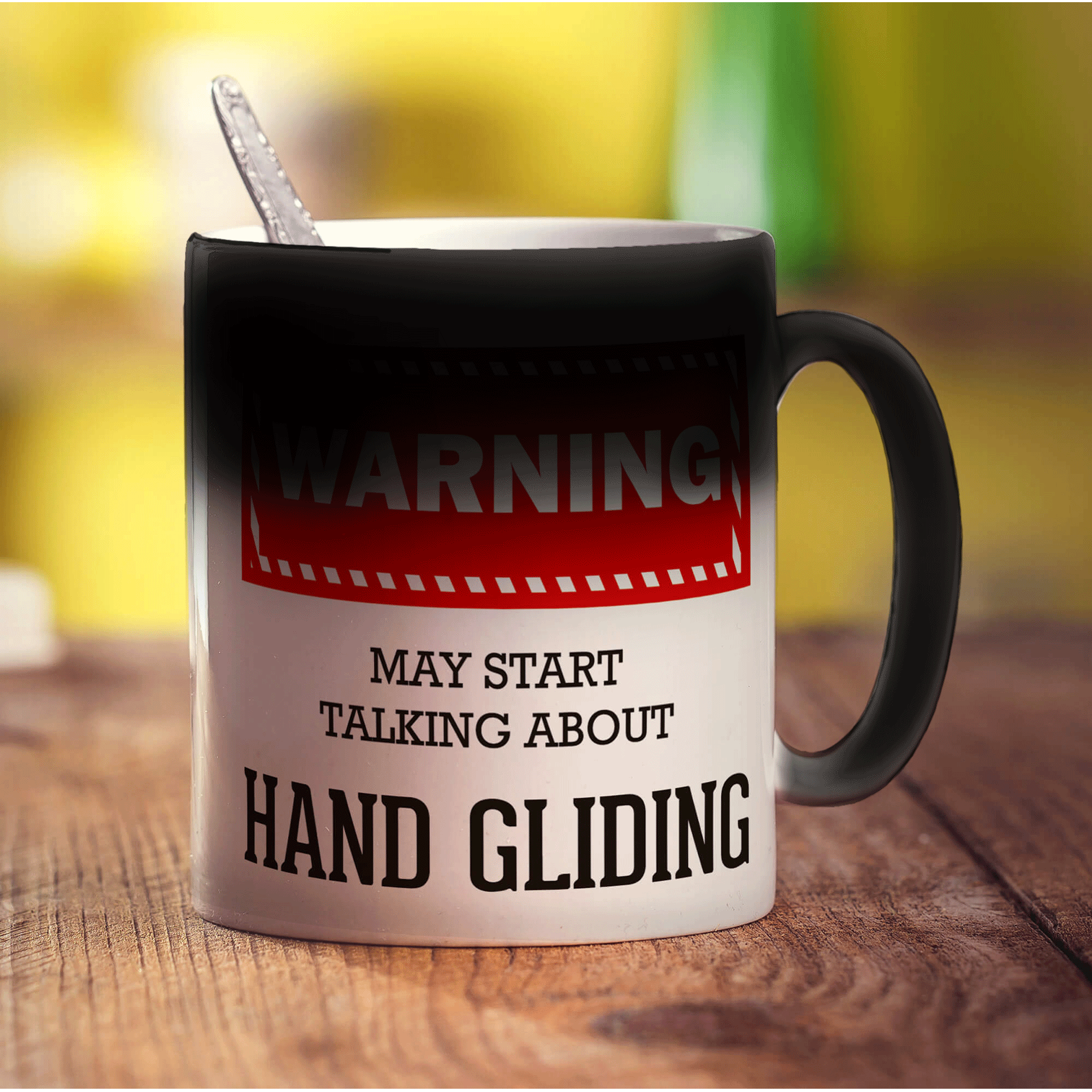Warning! May Start Talking About Hand Gliding Mug