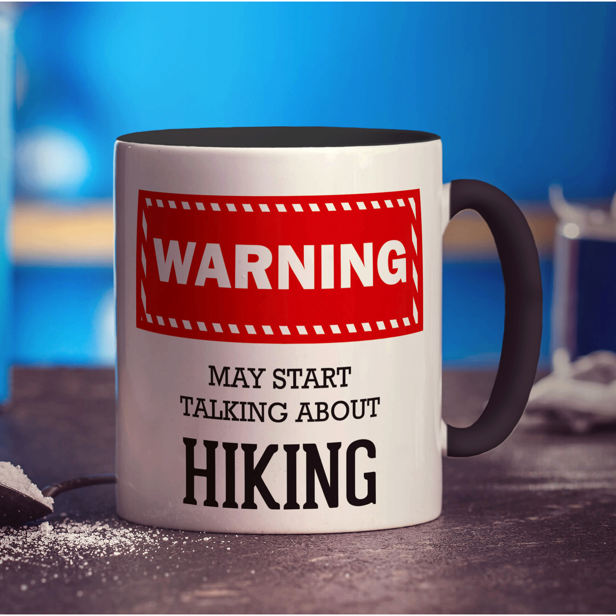 Warning! May Start Talking About Hiking Mug