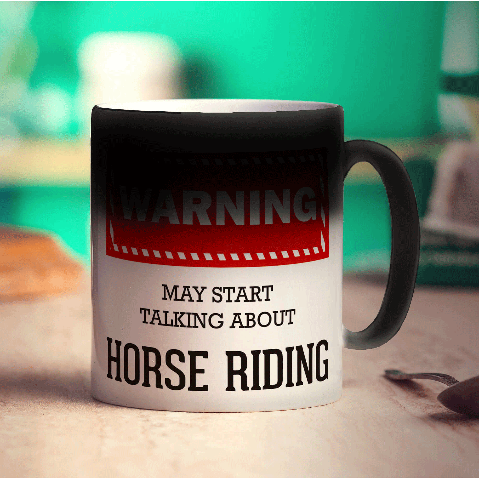 Warning! May Start Talking About Horse Riding Mug