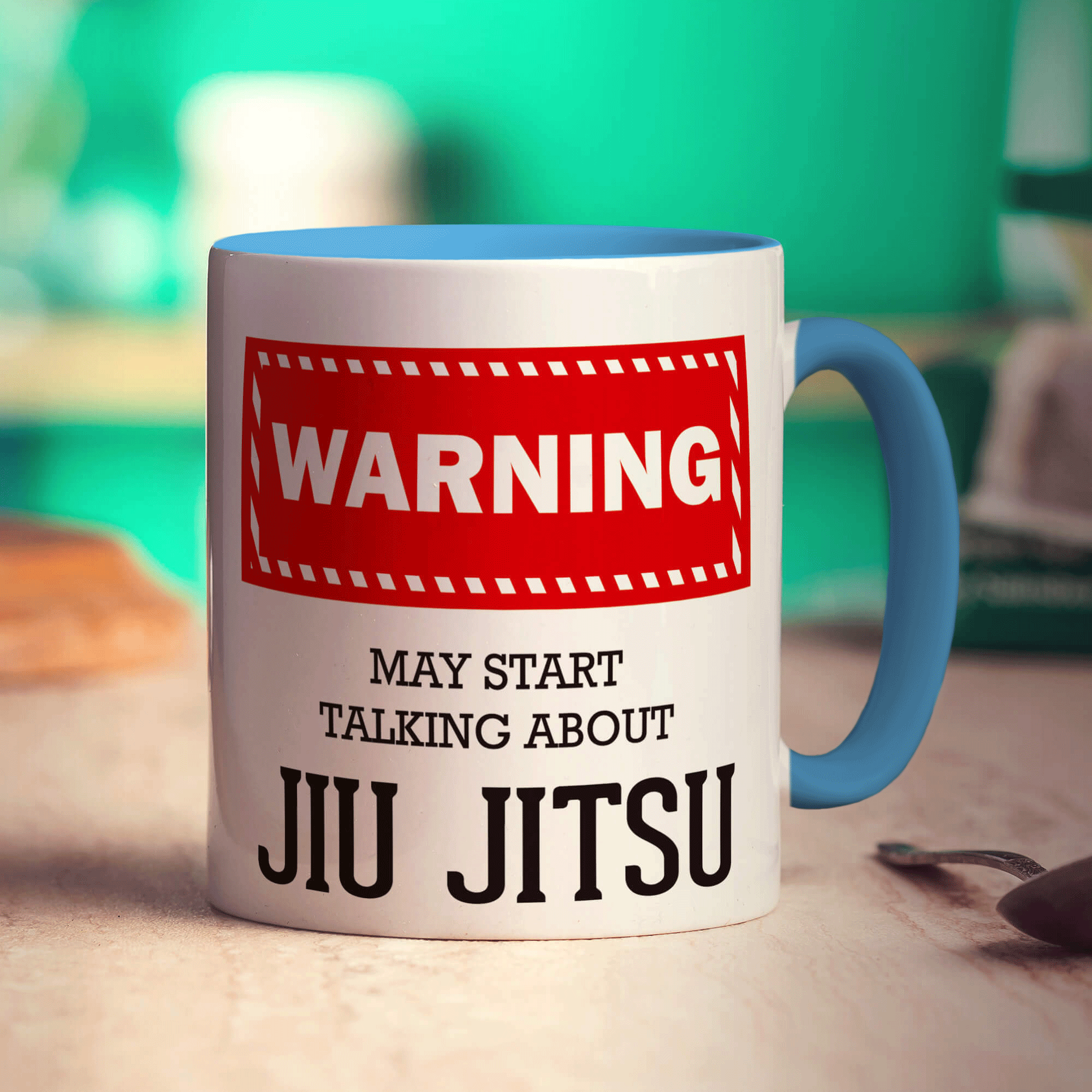 Warning! May Start Talking About Jiu Jitsu Mug