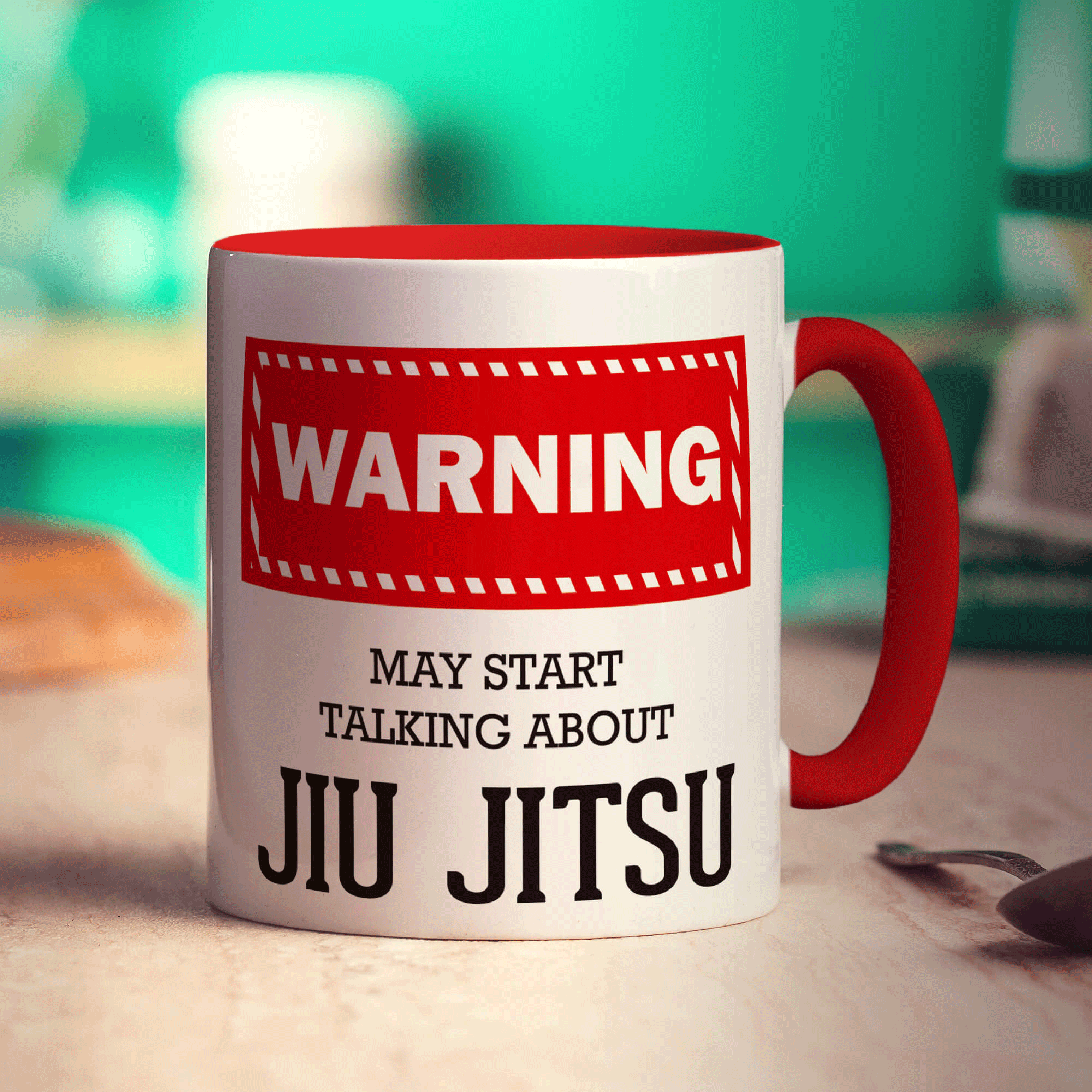 Warning! May Start Talking About Jiu Jitsu Mug