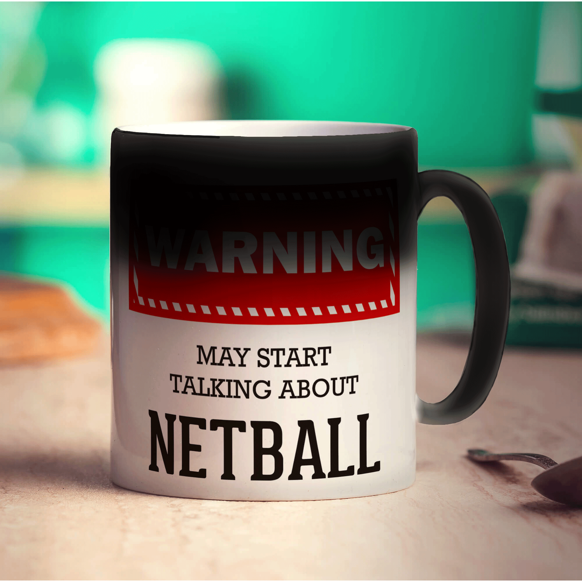 Warning! May Start Talking About Netball Mug