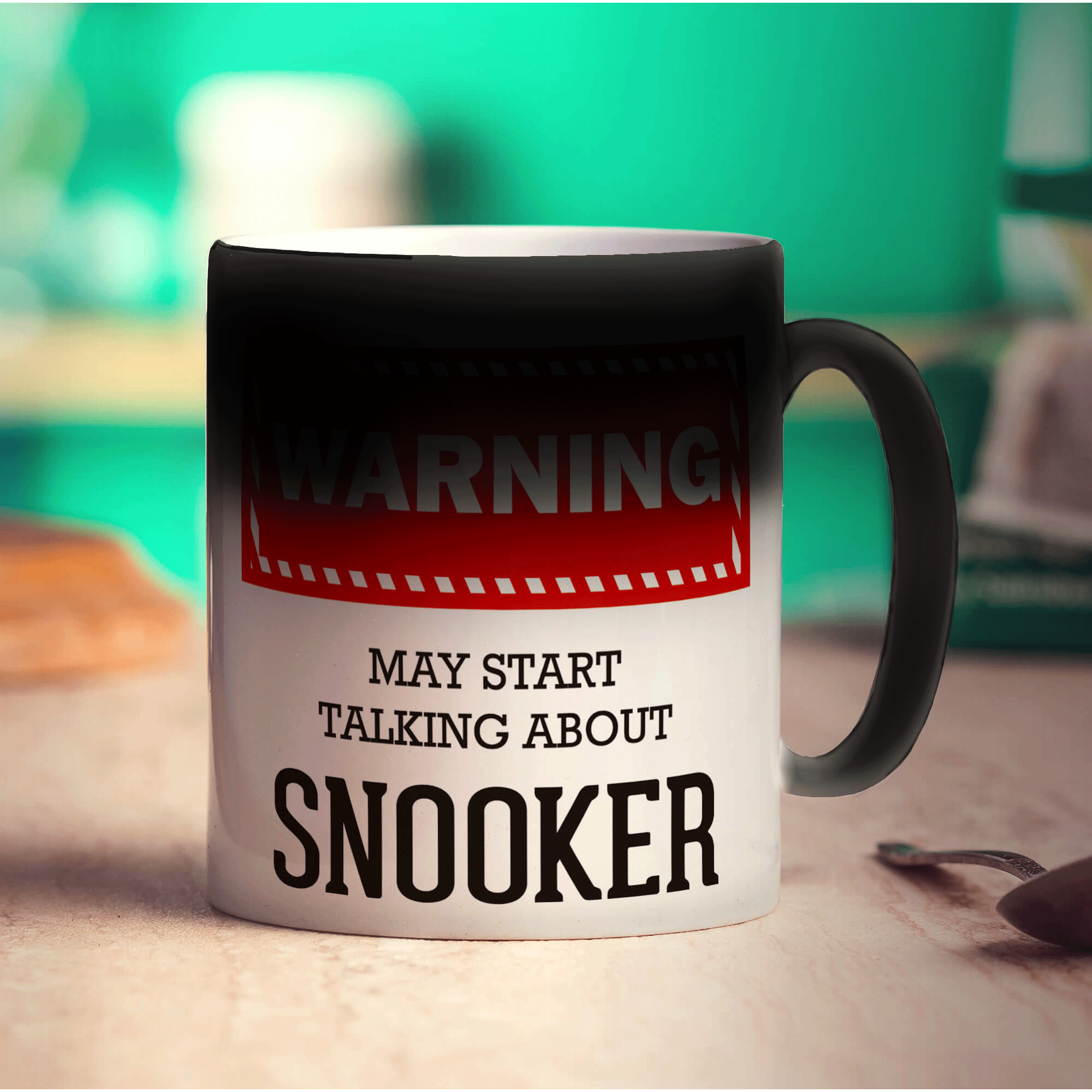 Warning! May Start Talking About Snooker Mug