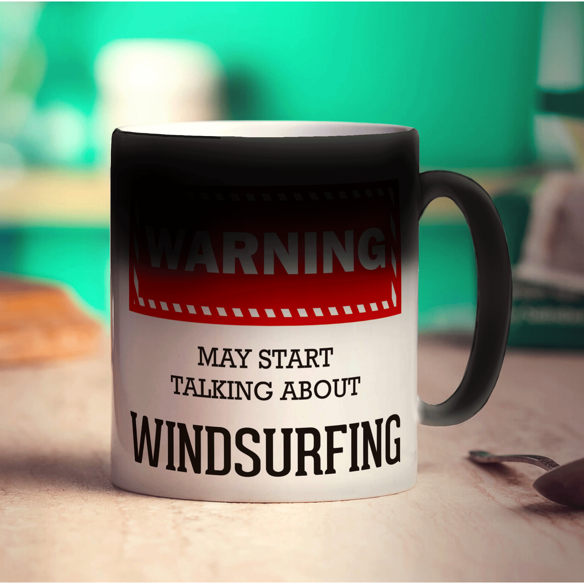 Warning! May Start Talking About Windsurfing Mug