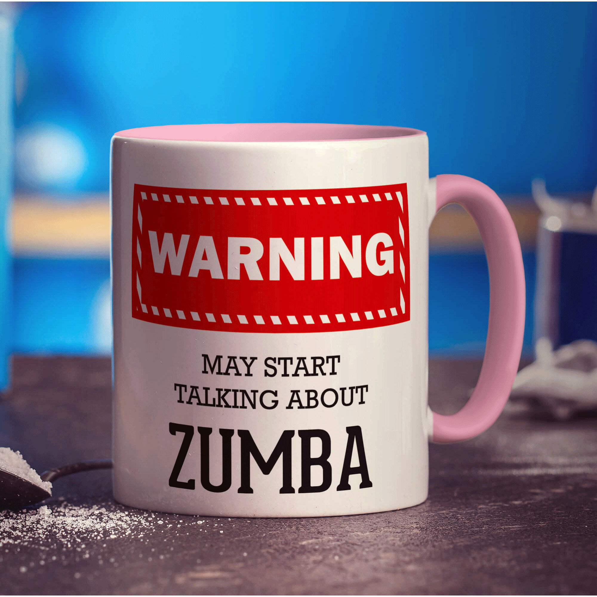 Warning! May Start Talking About Zumba Mug