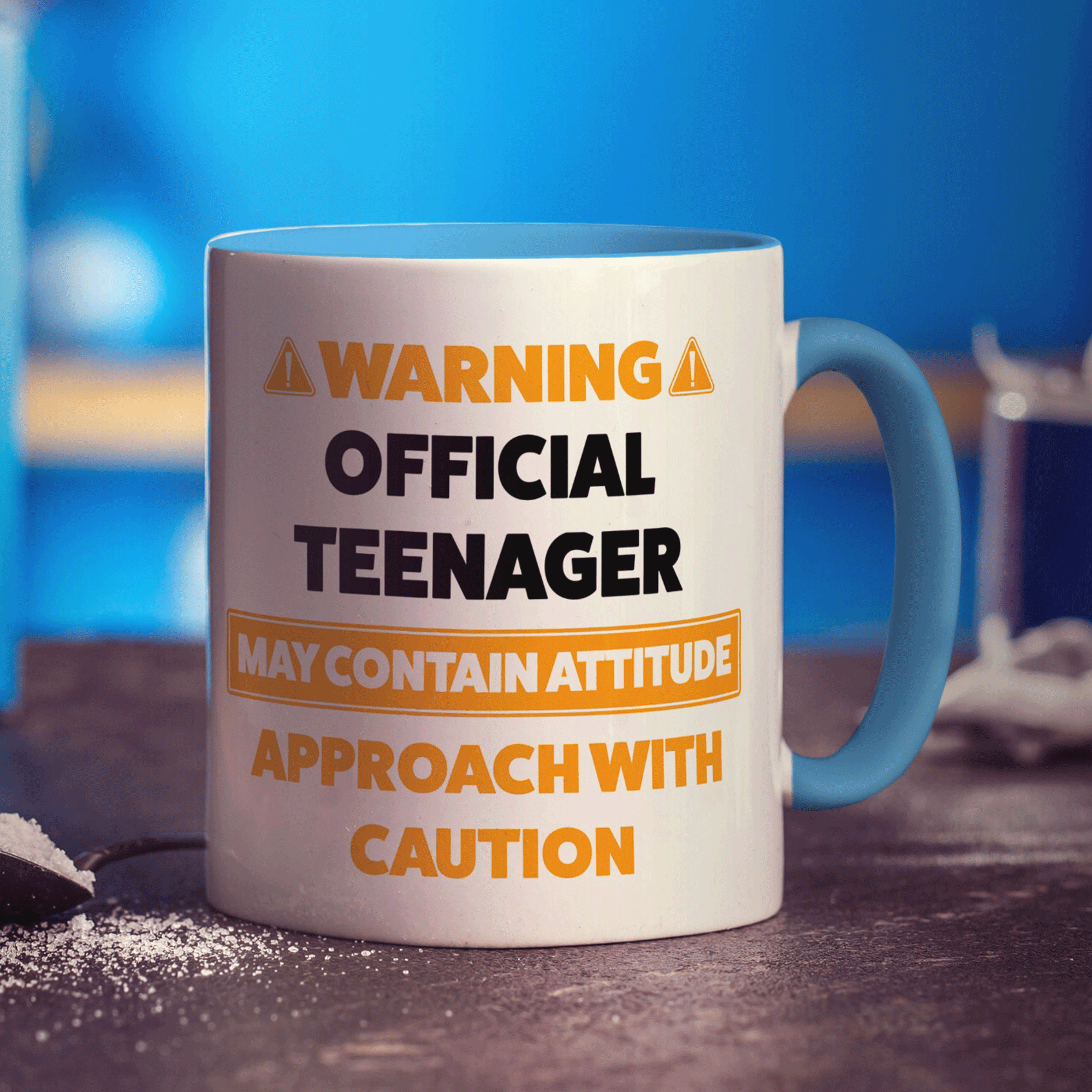 Warning Official Teenager Mug