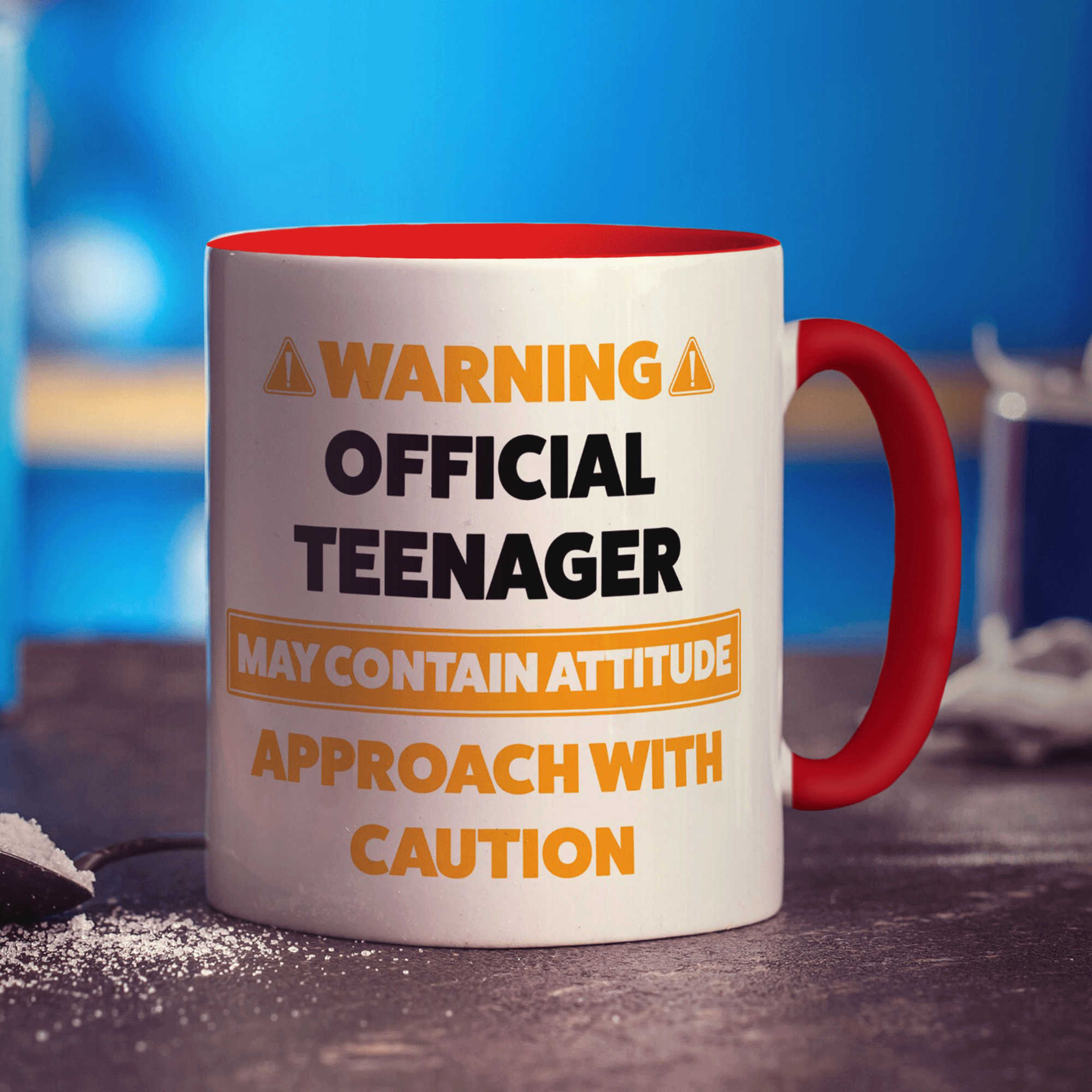 Warning Official Teenager Mug