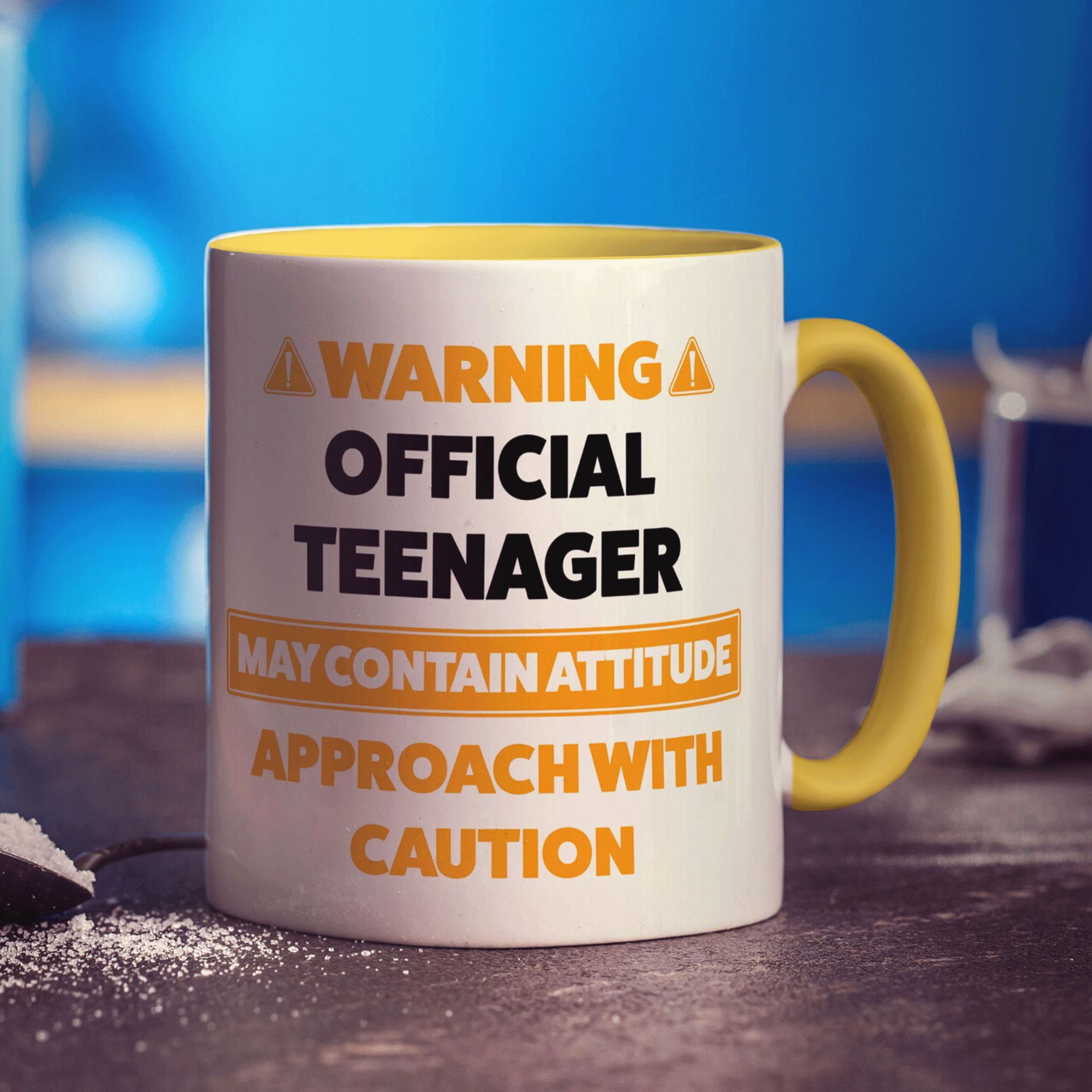 Warning Official Teenager Mug
