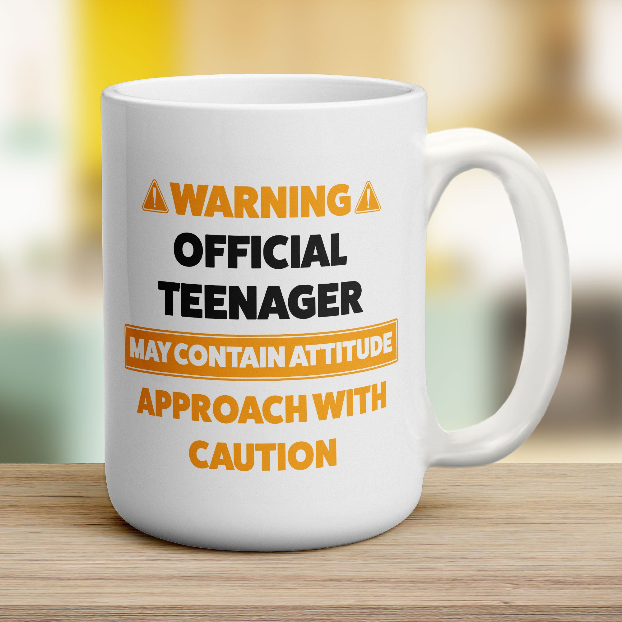 Warning Official Teenager Mug
