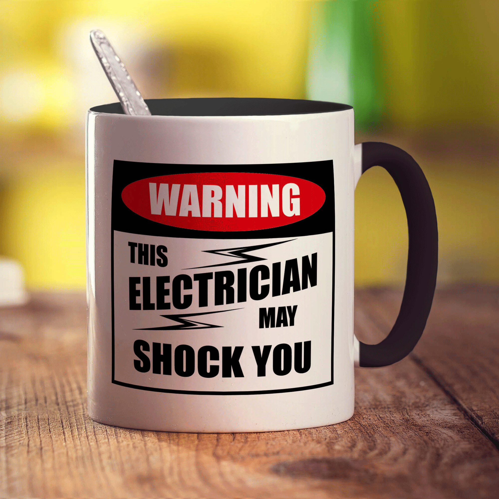 Warning This Electrician May Shock You Mug