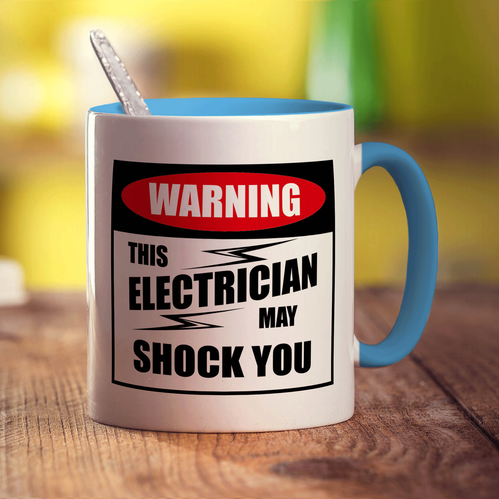 Warning This Electrician May Shock You Mug
