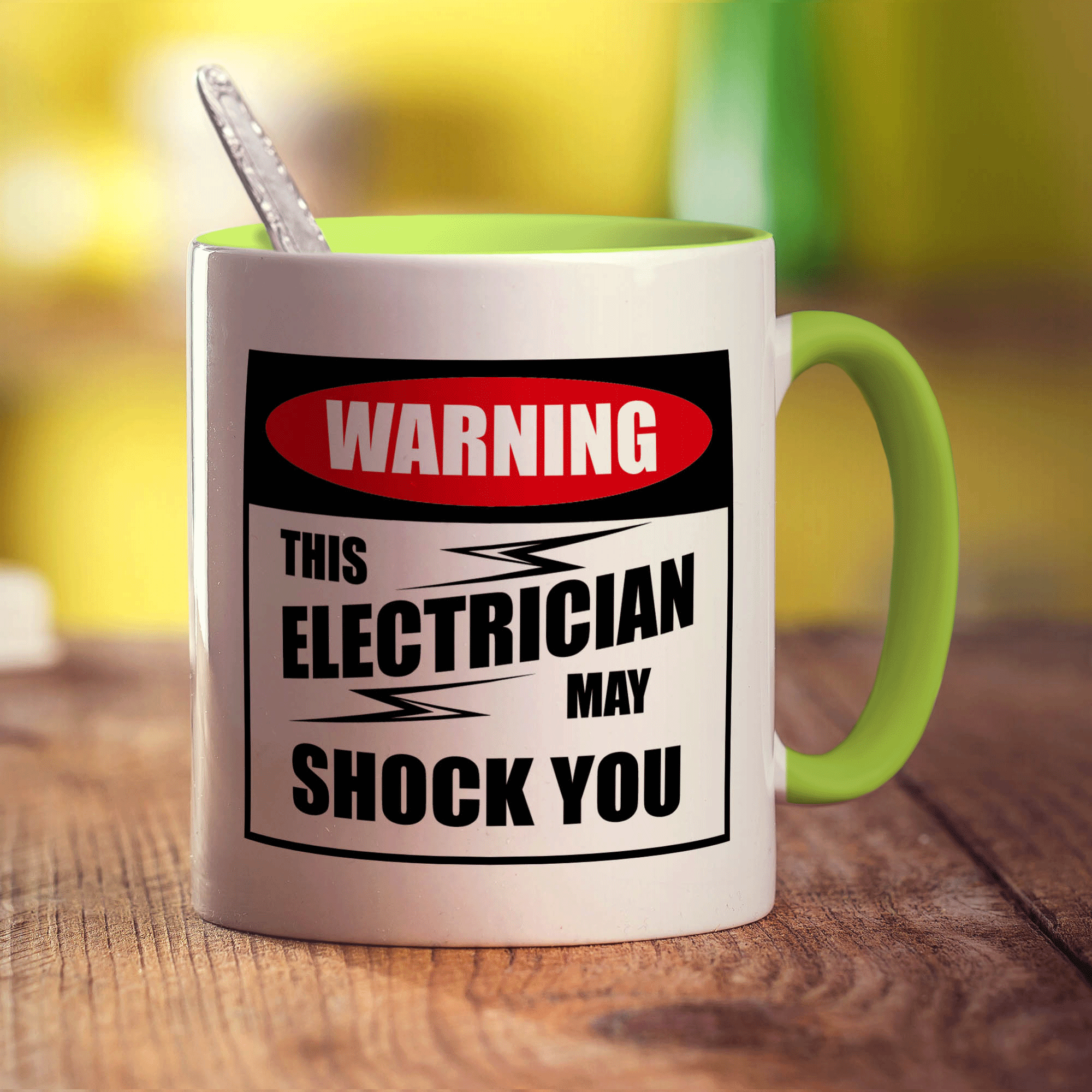 Warning This Electrician May Shock You Mug