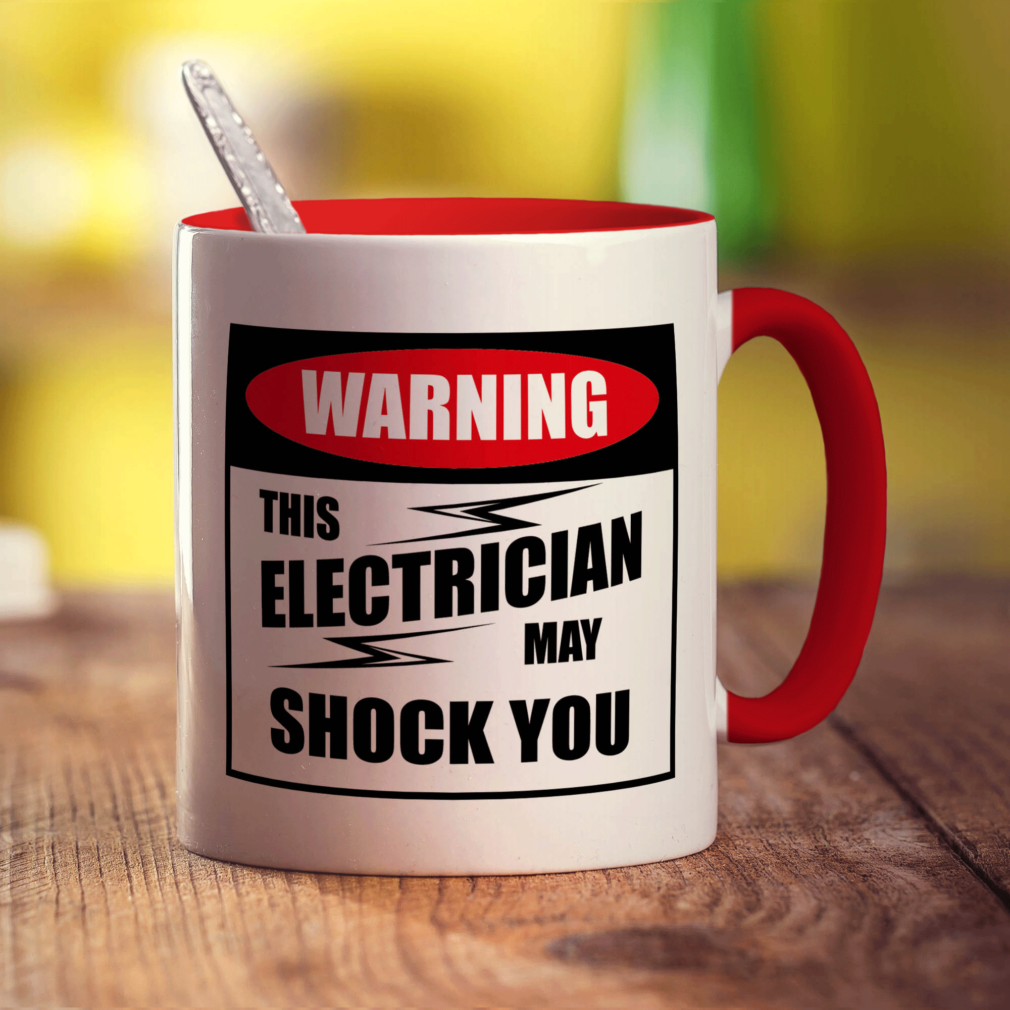 Warning This Electrician May Shock You Mug