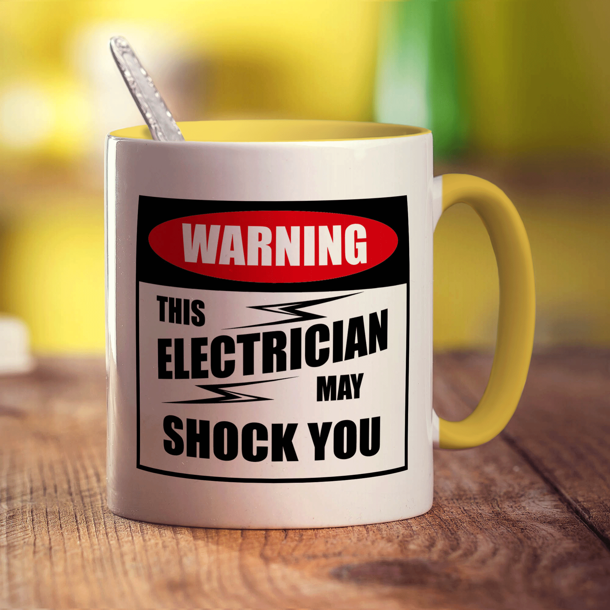 Warning This Electrician May Shock You Mug