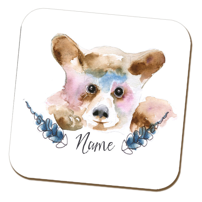 Watercolour Bear Coaster by Harriet Perkins