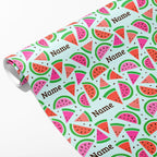 Watermelon Name Wrapping Paper