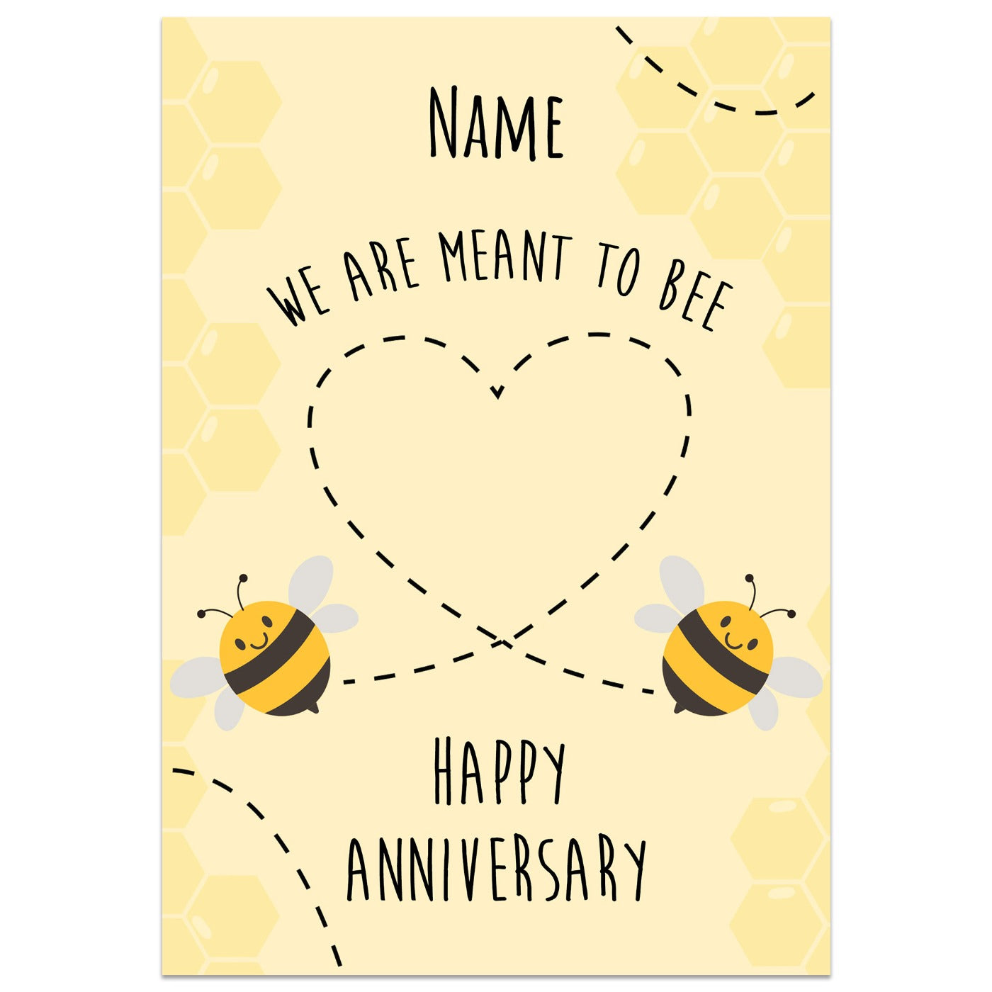 We Are Meant to Bee Card