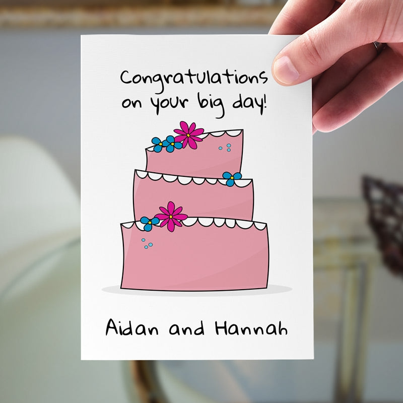 Wedding Cake Card