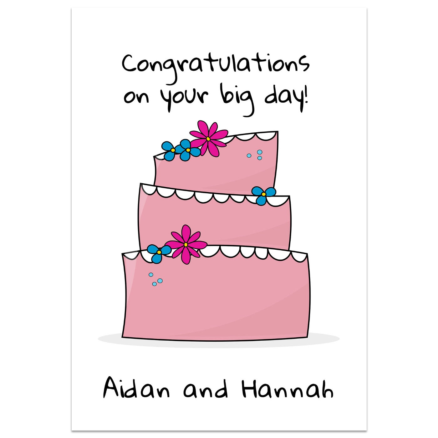 Wedding Cake Card