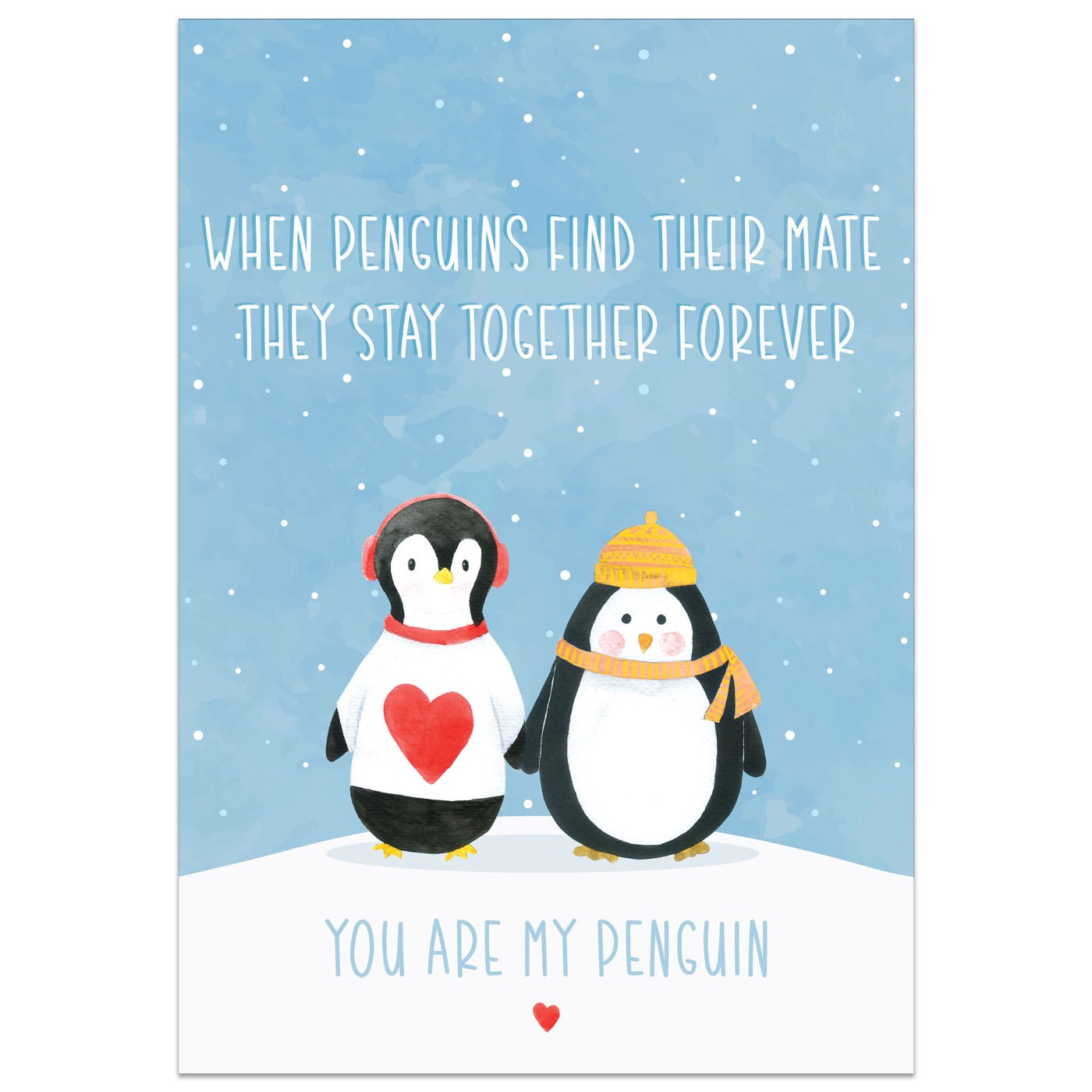 When Penguins Find Their Mate Card