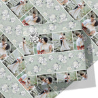 White Rose Photo Wrapping Paper